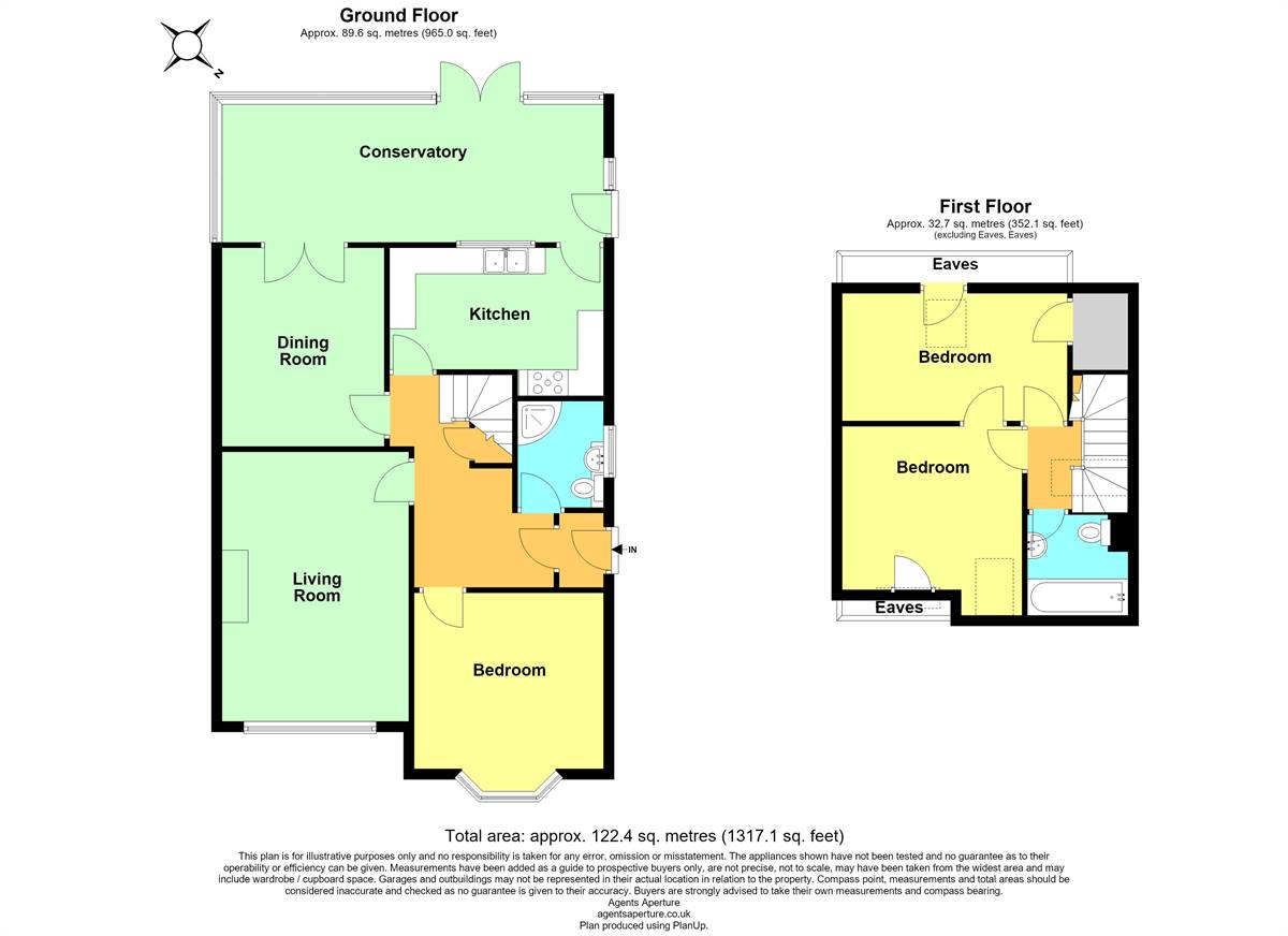 16, Queens Avenue, Birchington floorplan