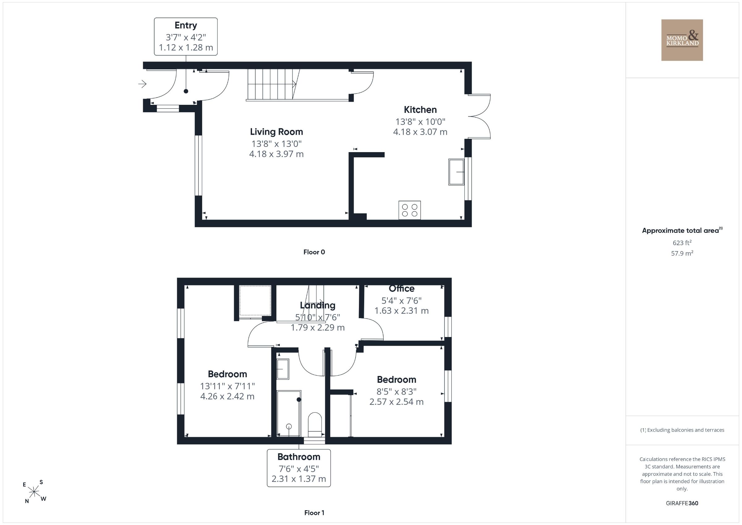 31 Dee Place, Glasgow floorplan