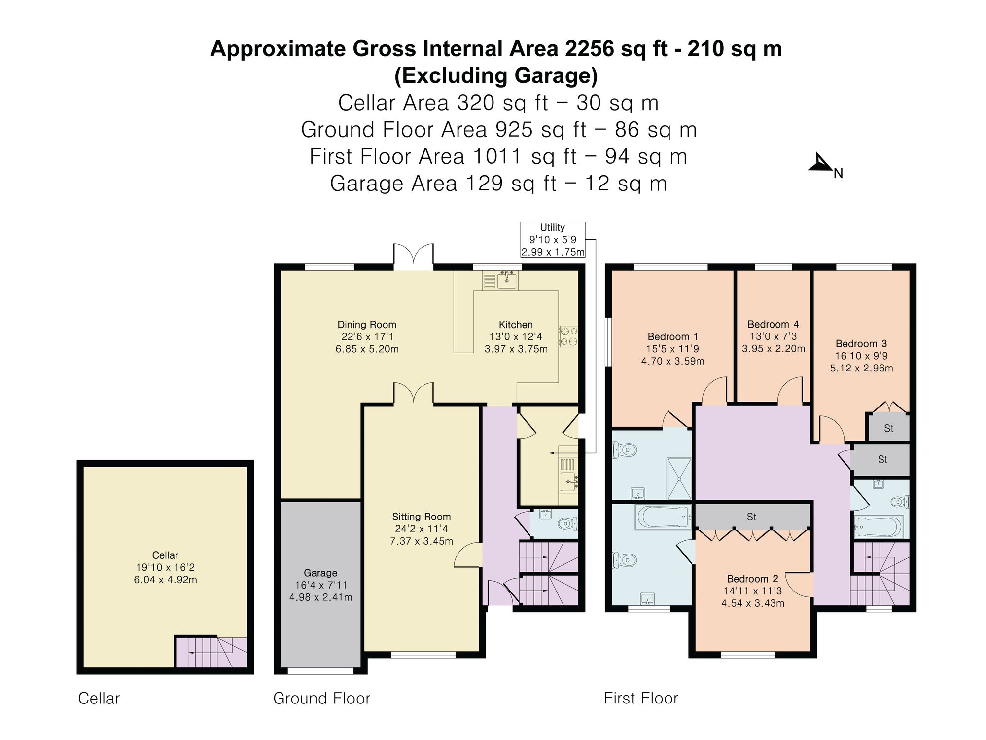 25 Spring Lane, Watlington floorplan
