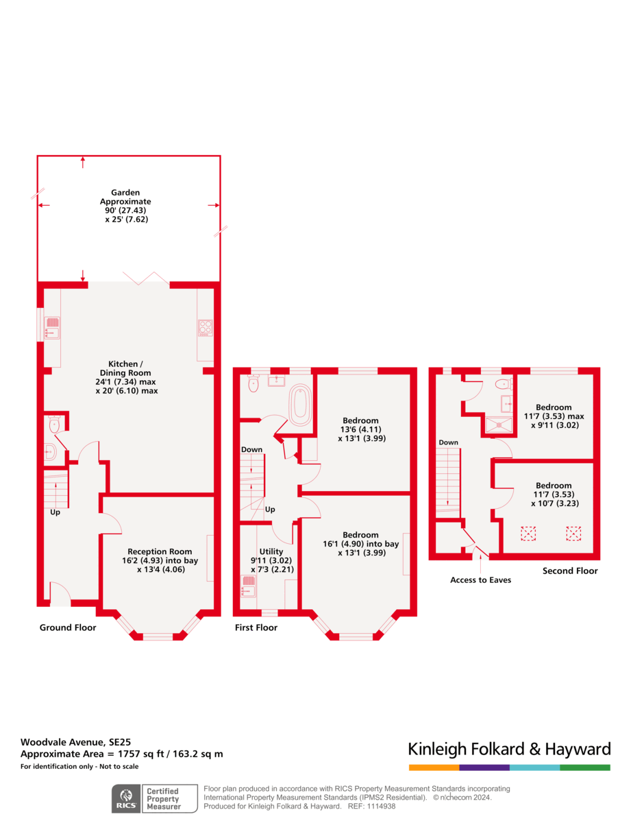 21, Woodvale Avenue, London floorplan