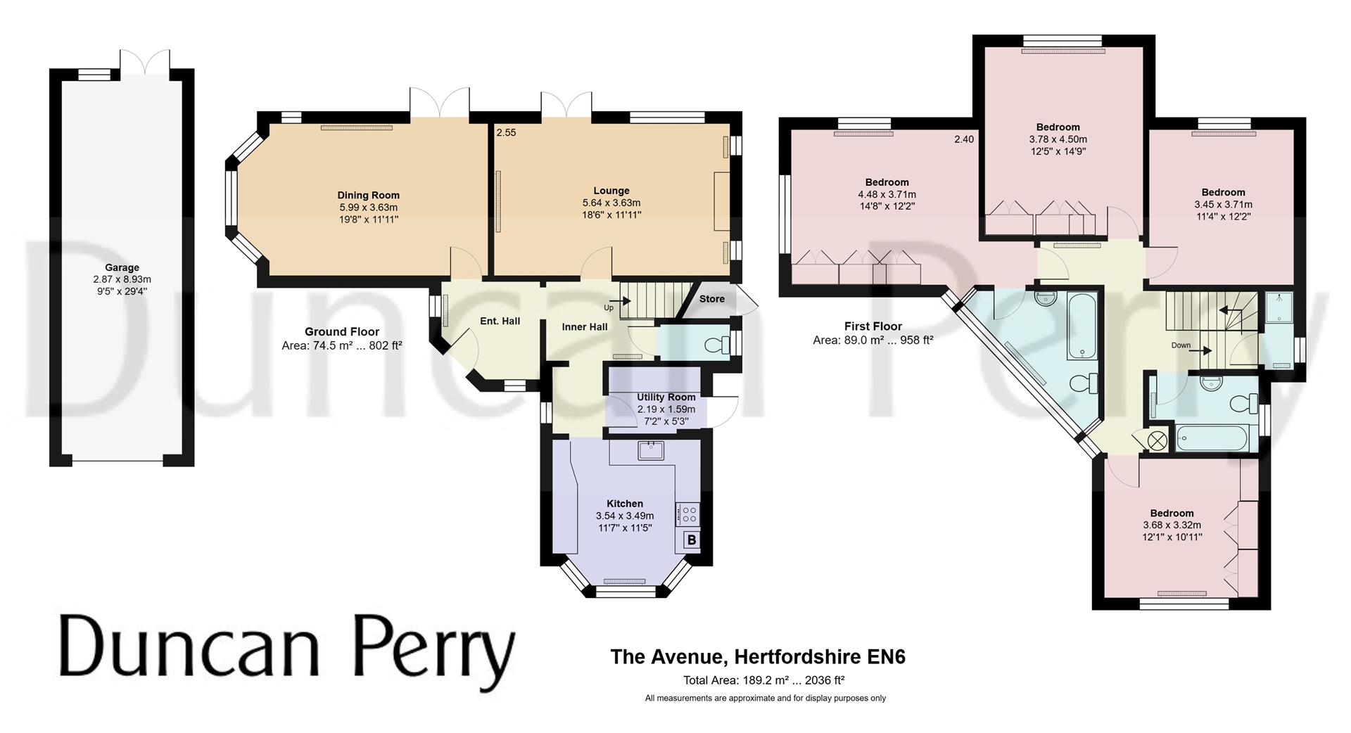 The Avenue, Potters Bar floorplan