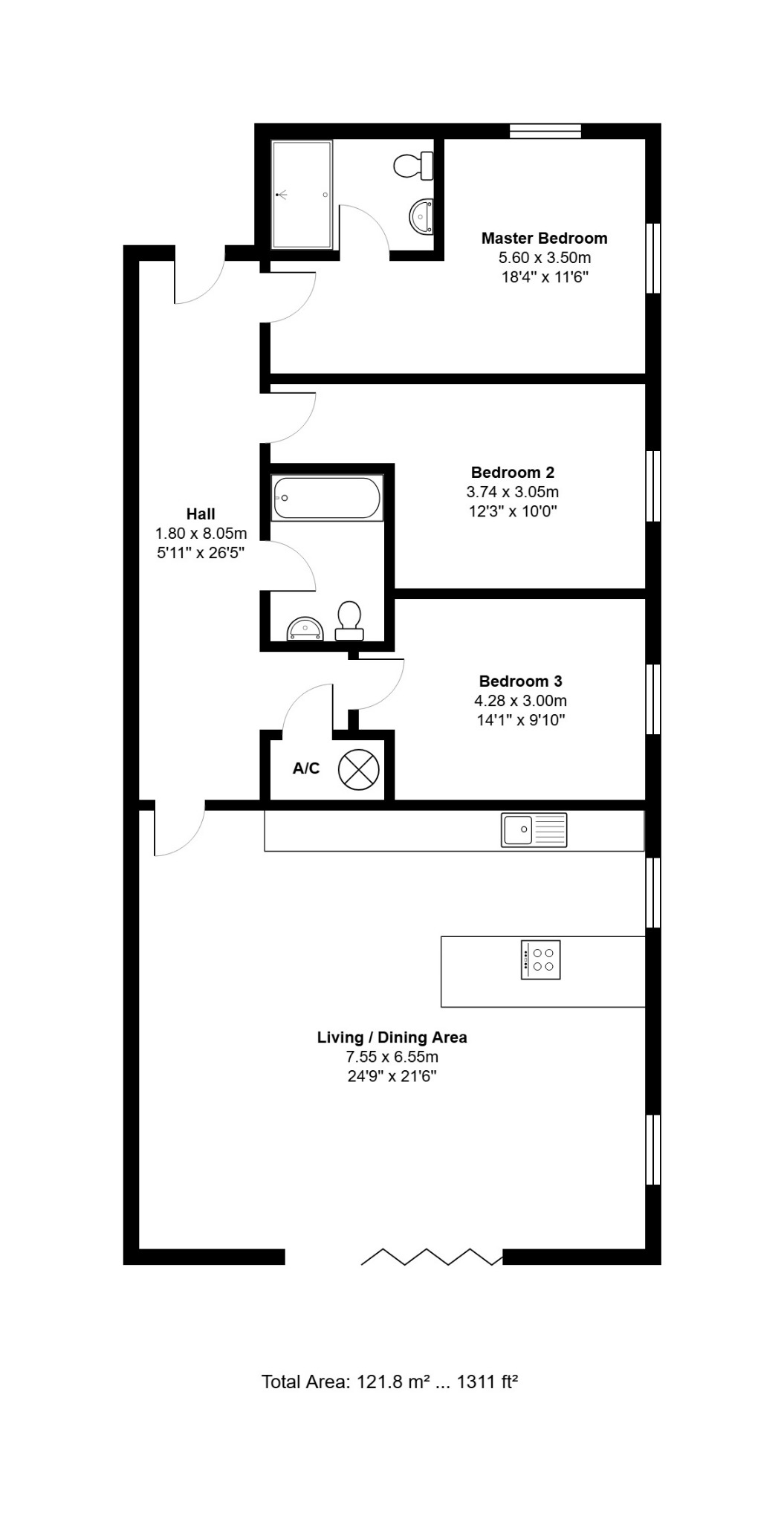 Sunset Barn, Vong Lane, King's Lynn floorplan