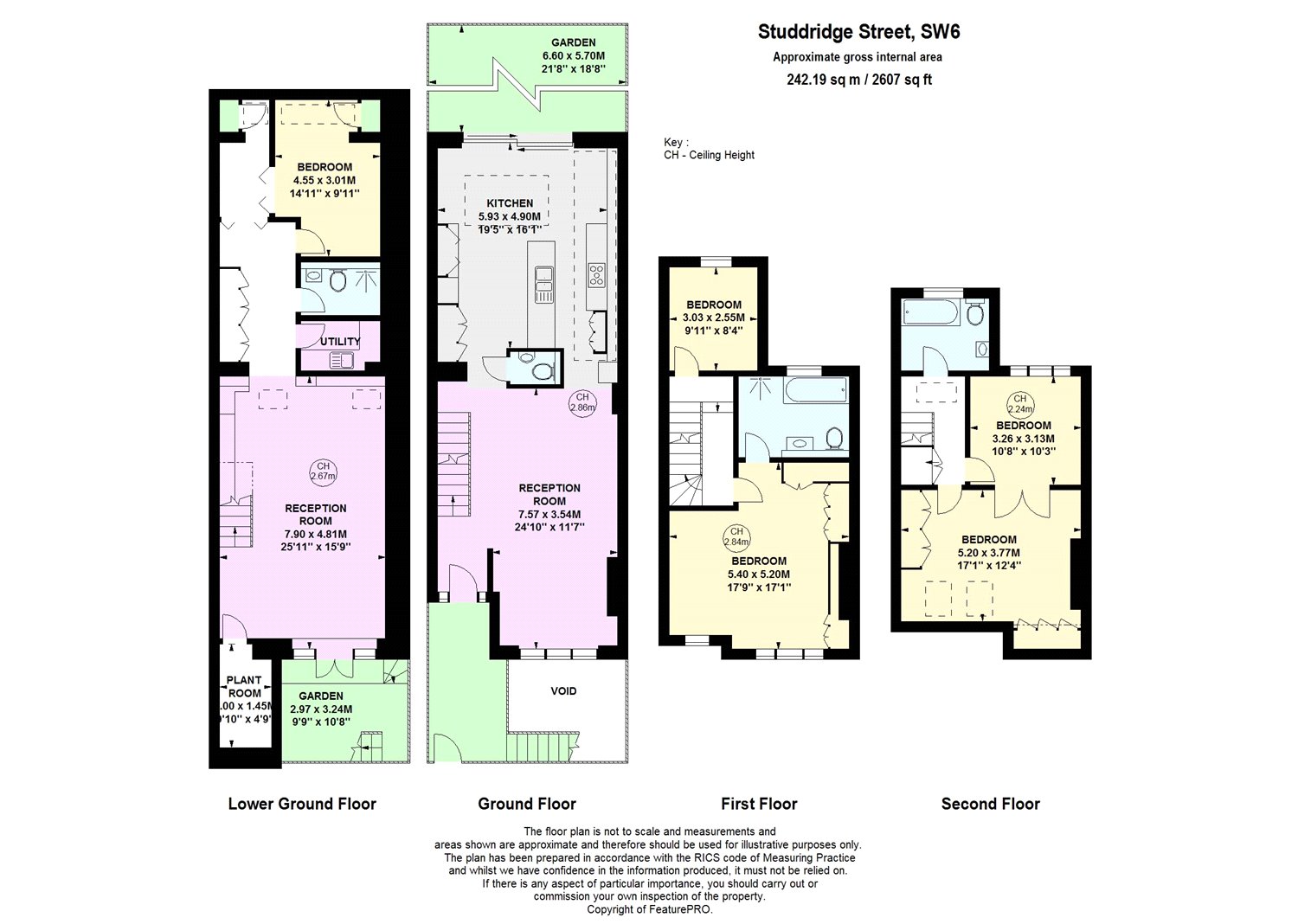 5 Bedrooms Terraced house for sale in Studdridge Street, Parsons Green, London SW6