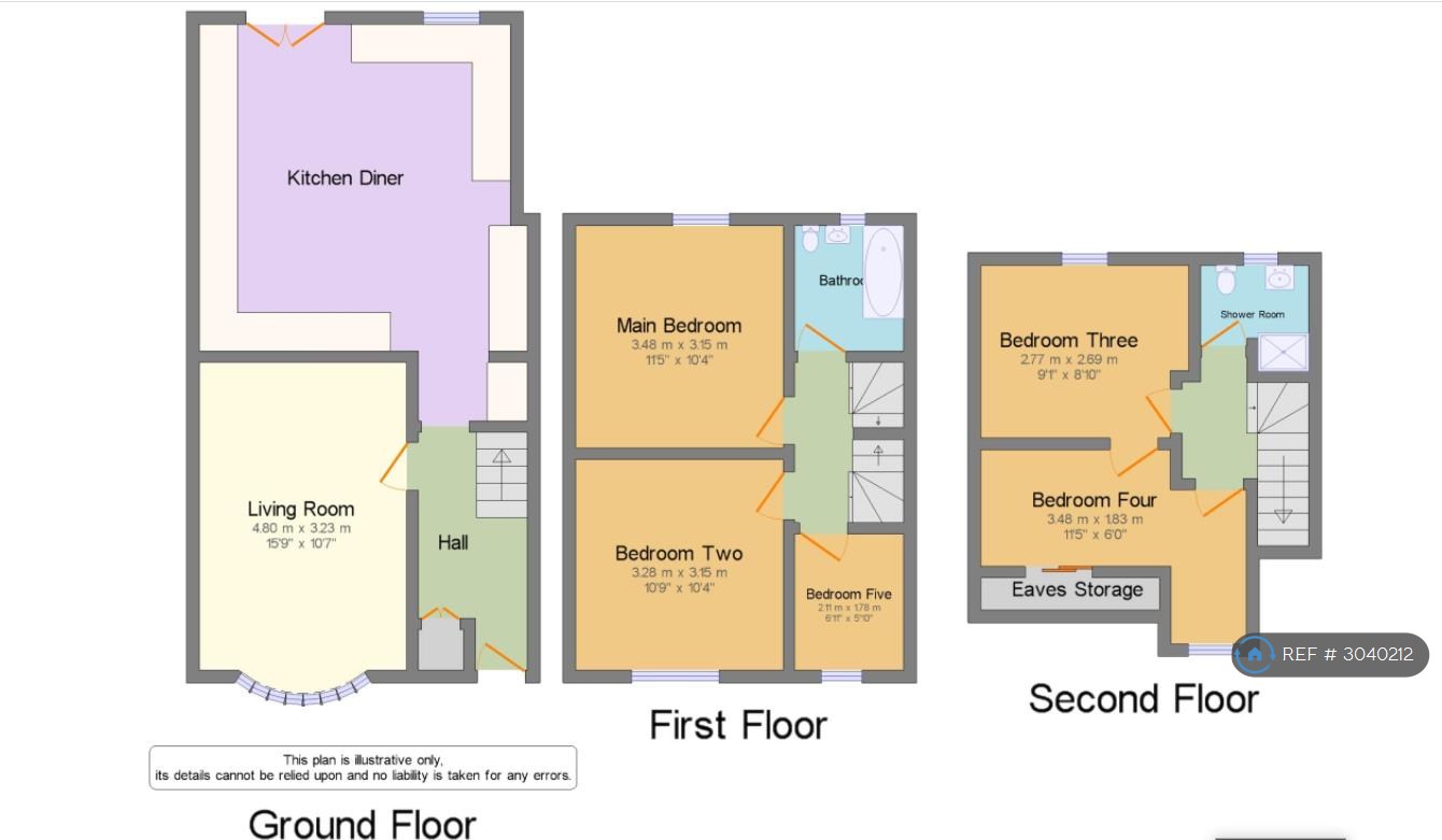 Meadow Road, Meadow Road, Dagenham floorplan