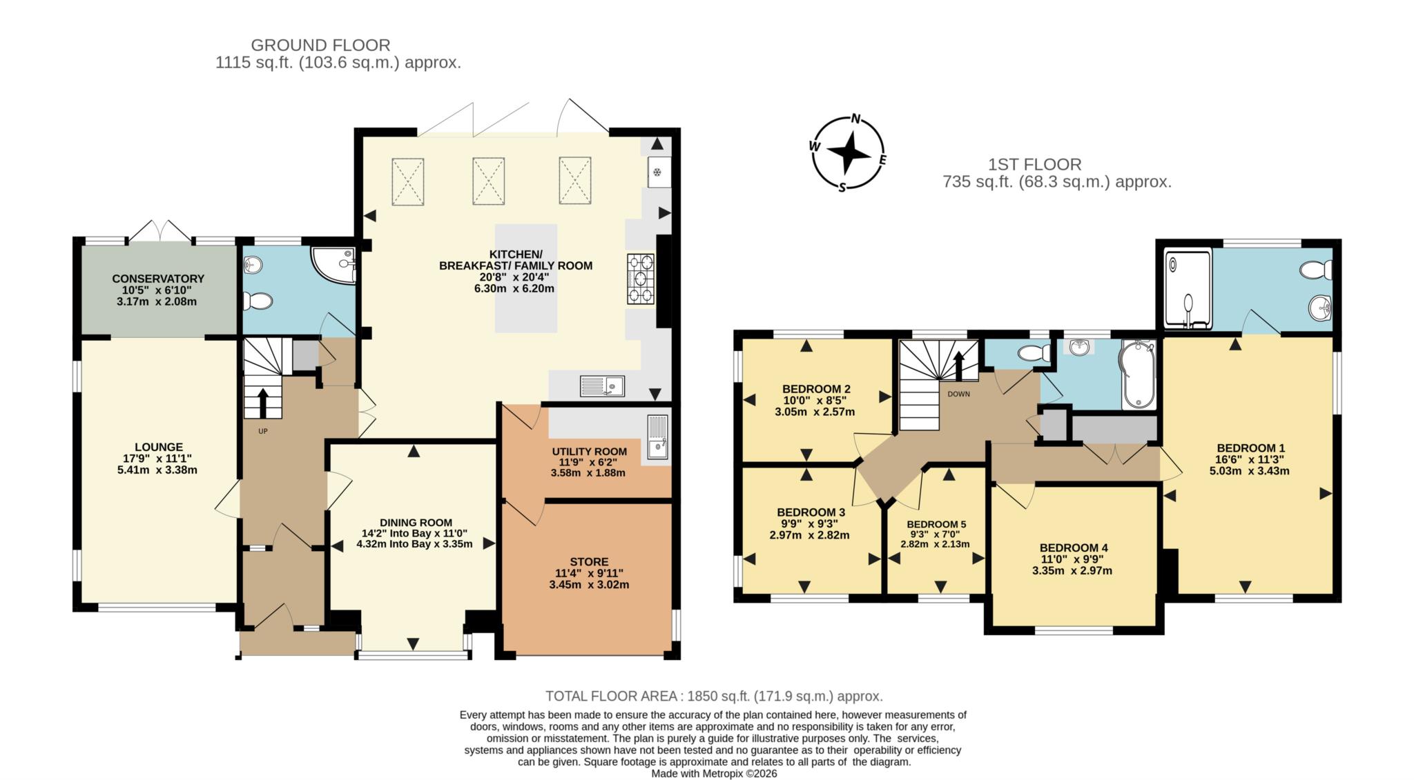 75, Redhatch Drive, Reading floorplan