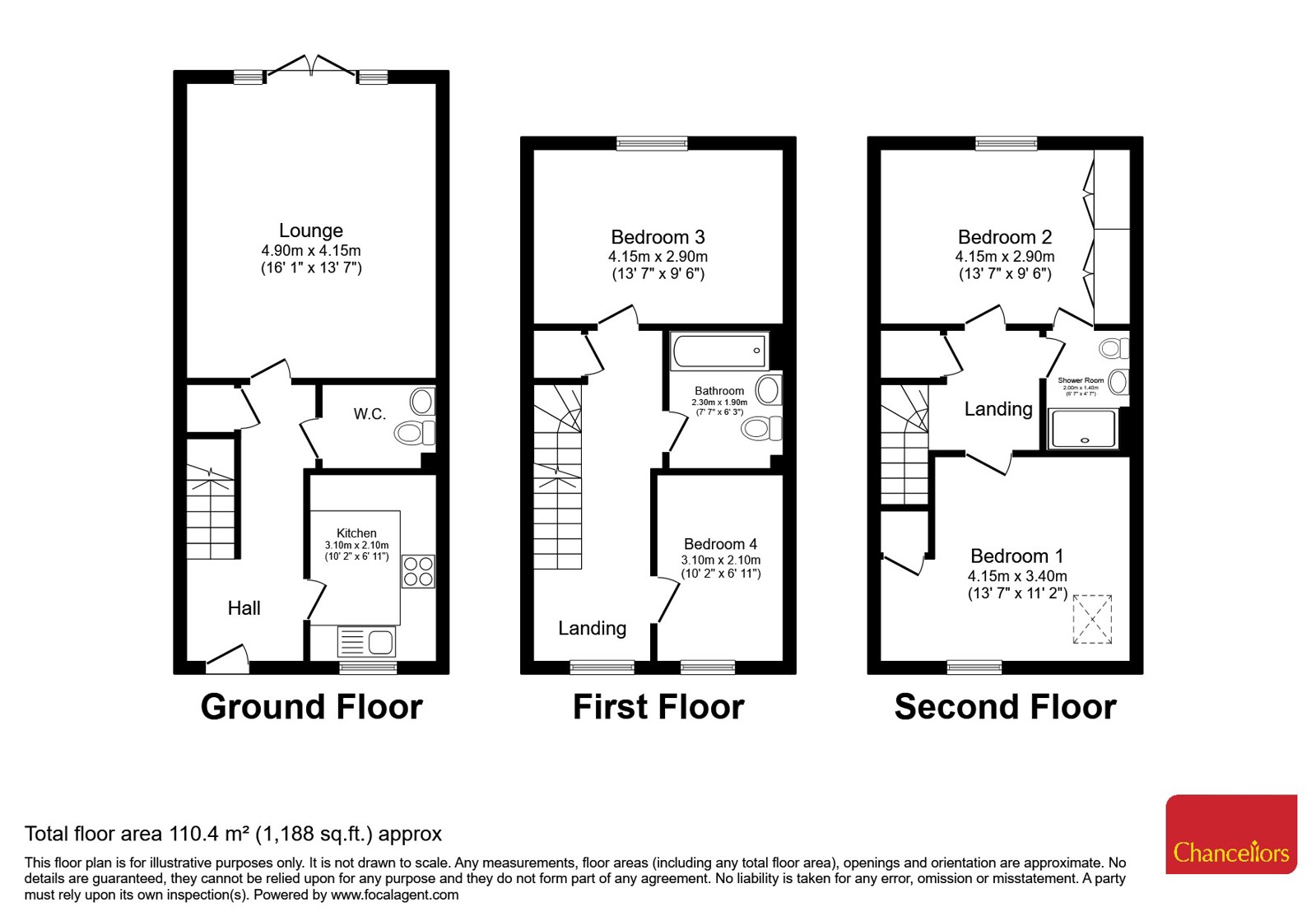 24, Dormie Close, Hampshire floorplan