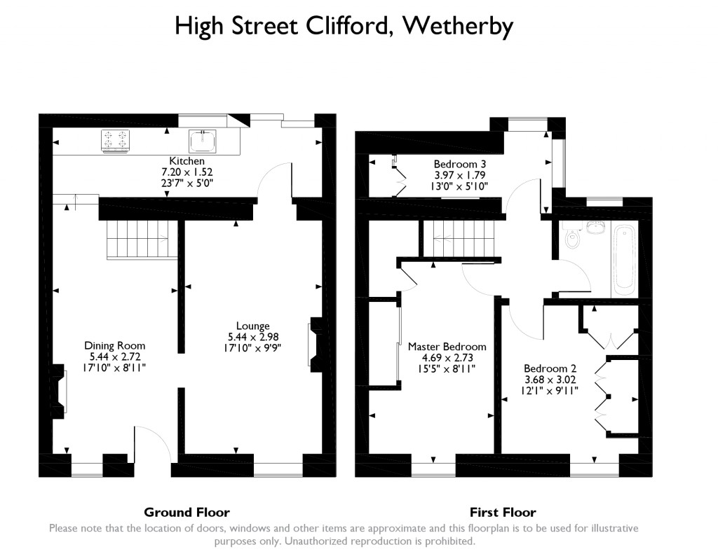 3 Bedrooms Terraced house for sale in High Street, Clifford, Wetherby LS23