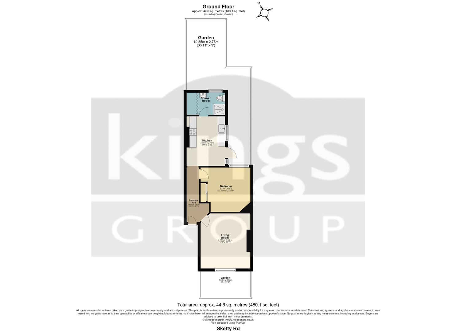 Sketty Road, Enfield floorplan