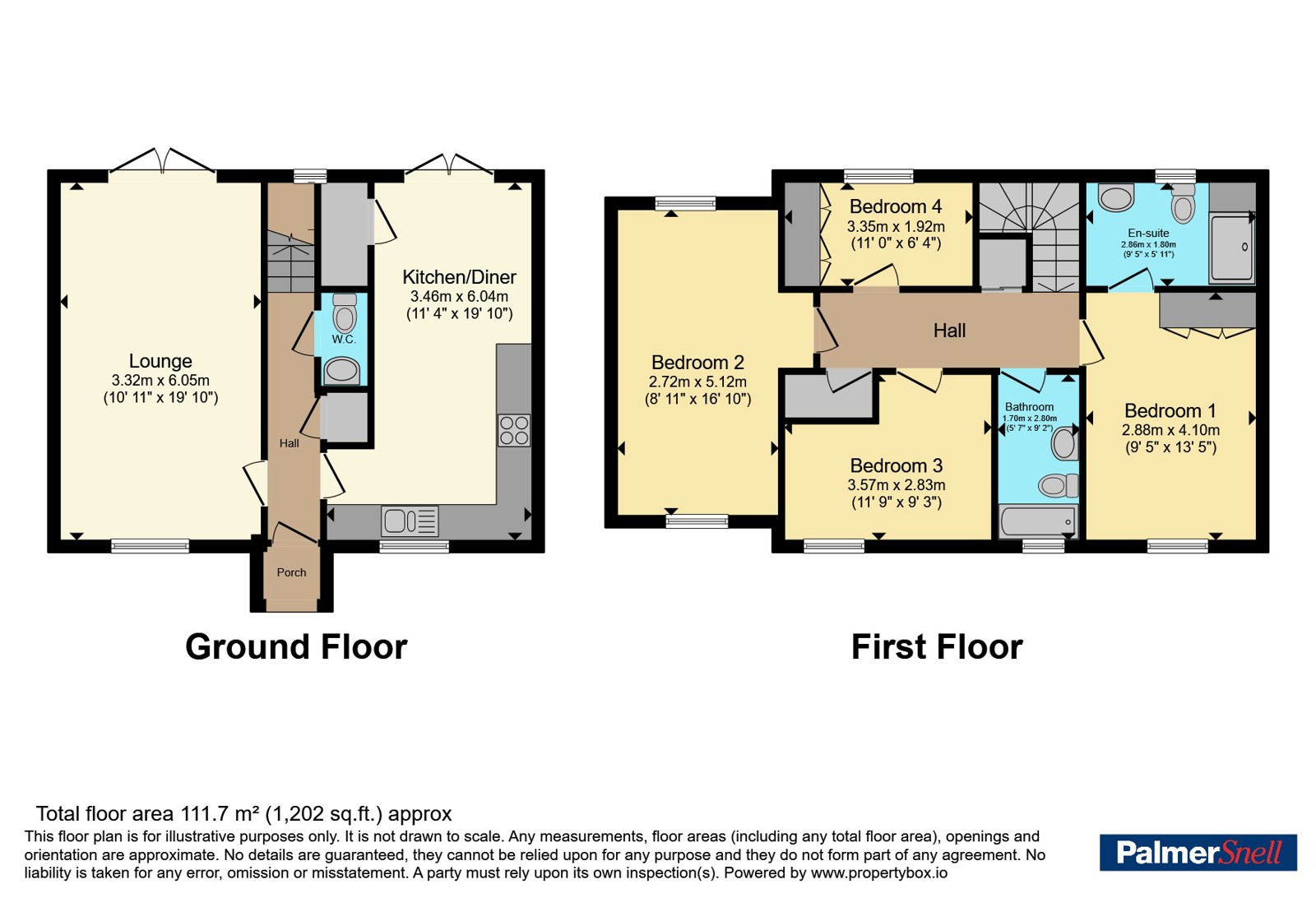 1, Homestead Close, Dorset floorplan