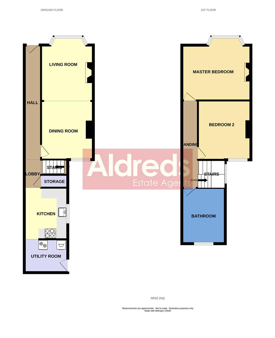 Beresford Road, Lowestoft floorplan