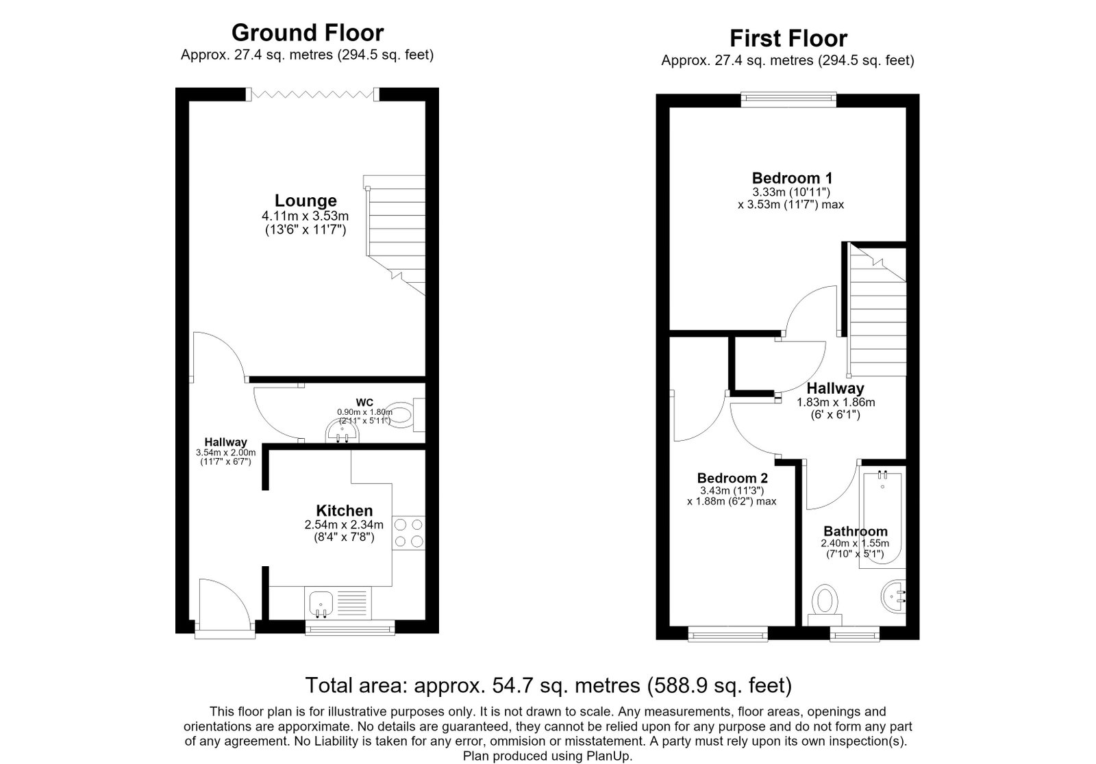 62, Tame Avenue, Birmingham floorplan