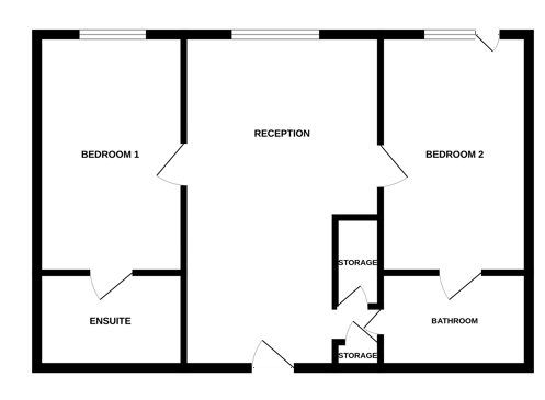 Flat 405 Transmission House, 11 Tib Street, Manchester floorplan
