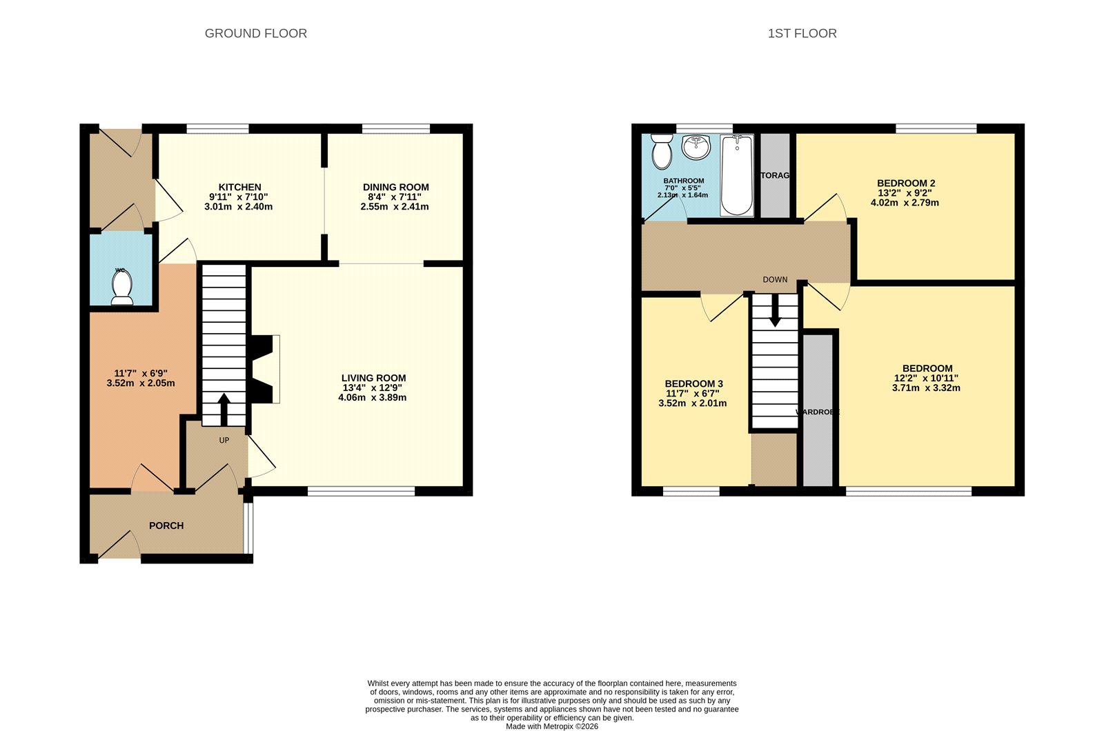 61, Southway, Gosport floorplan