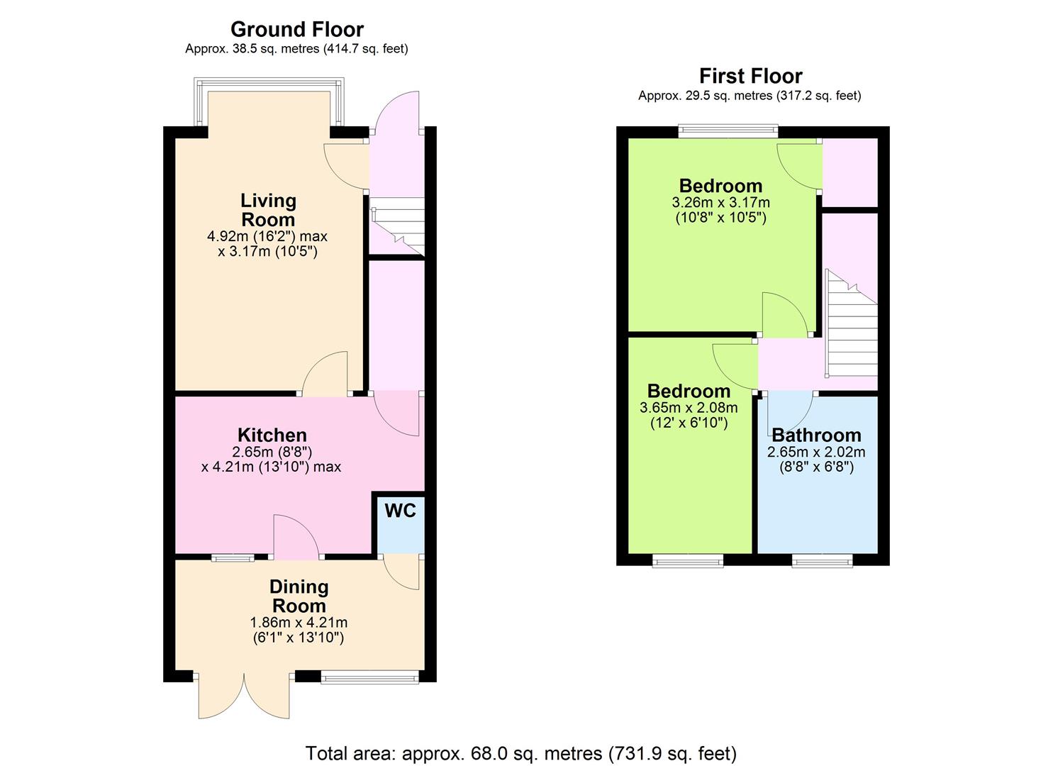 49, St. Elmo Road, Worthing floorplan