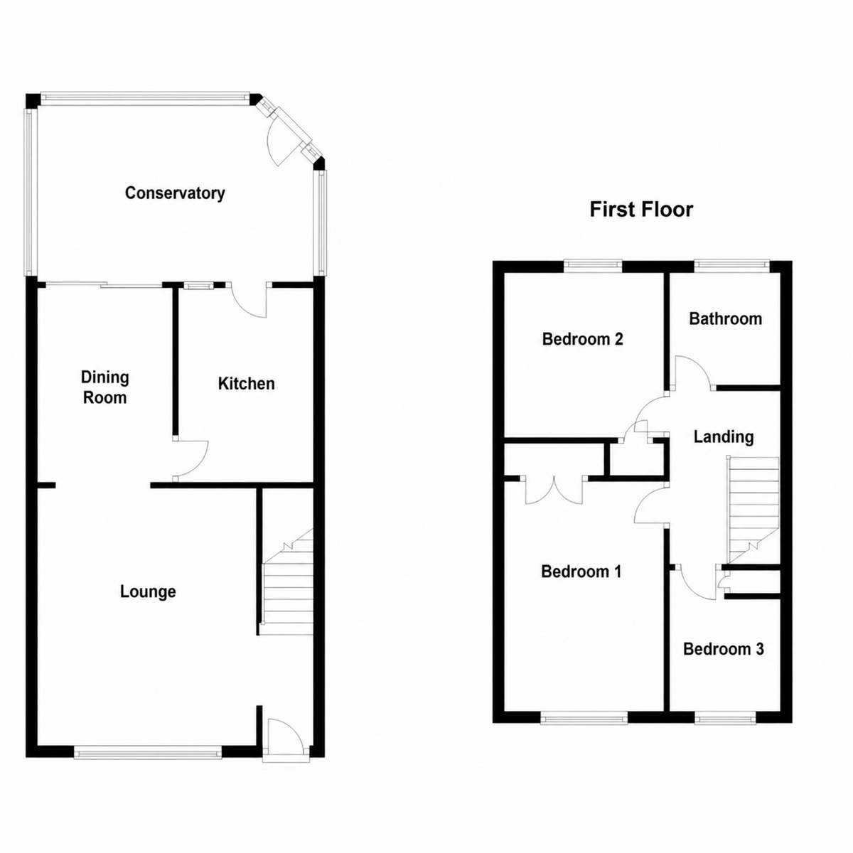 12, Lapwing Close, Swindon floorplan
