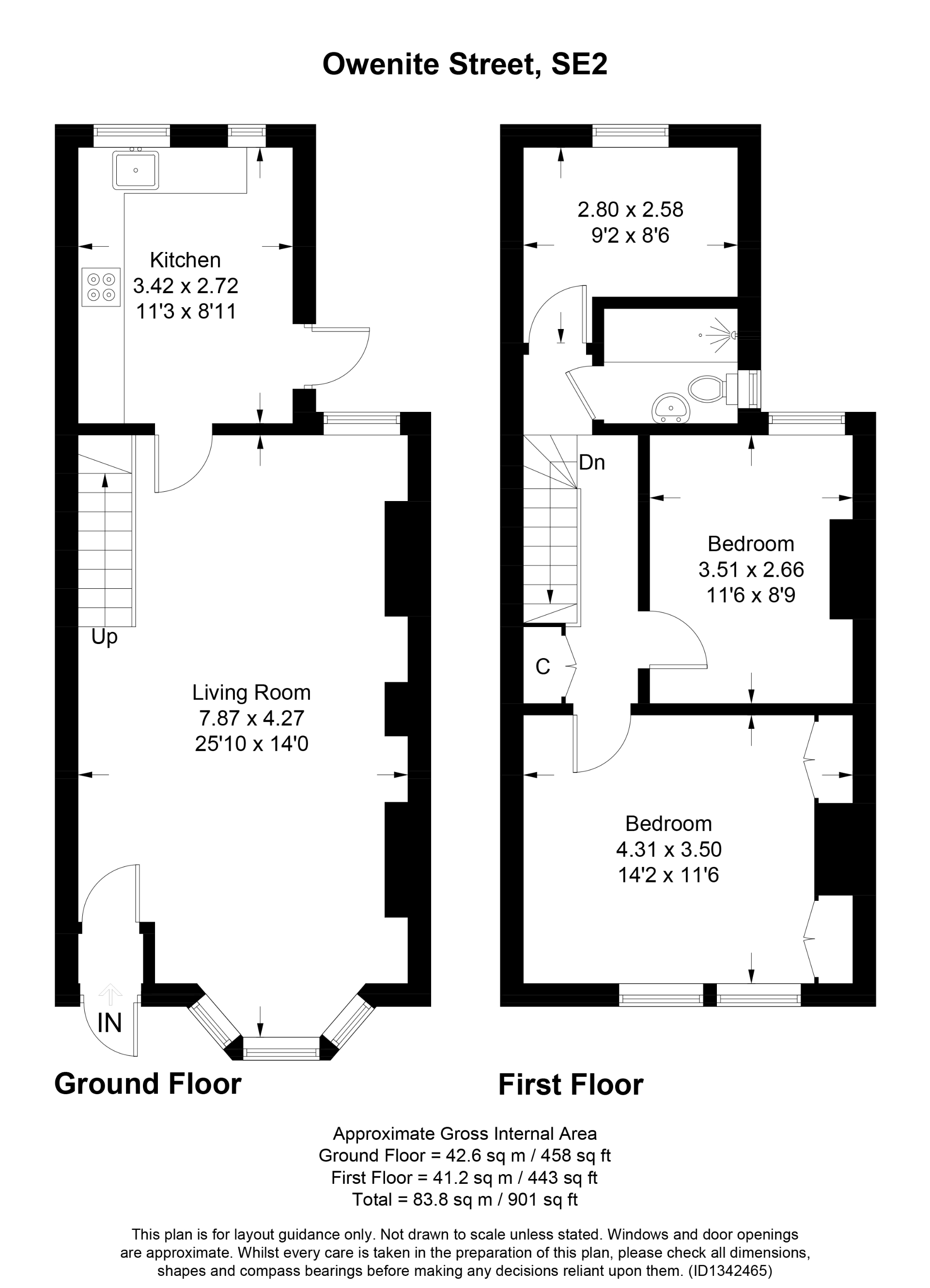 Owenite Street, London floorplan