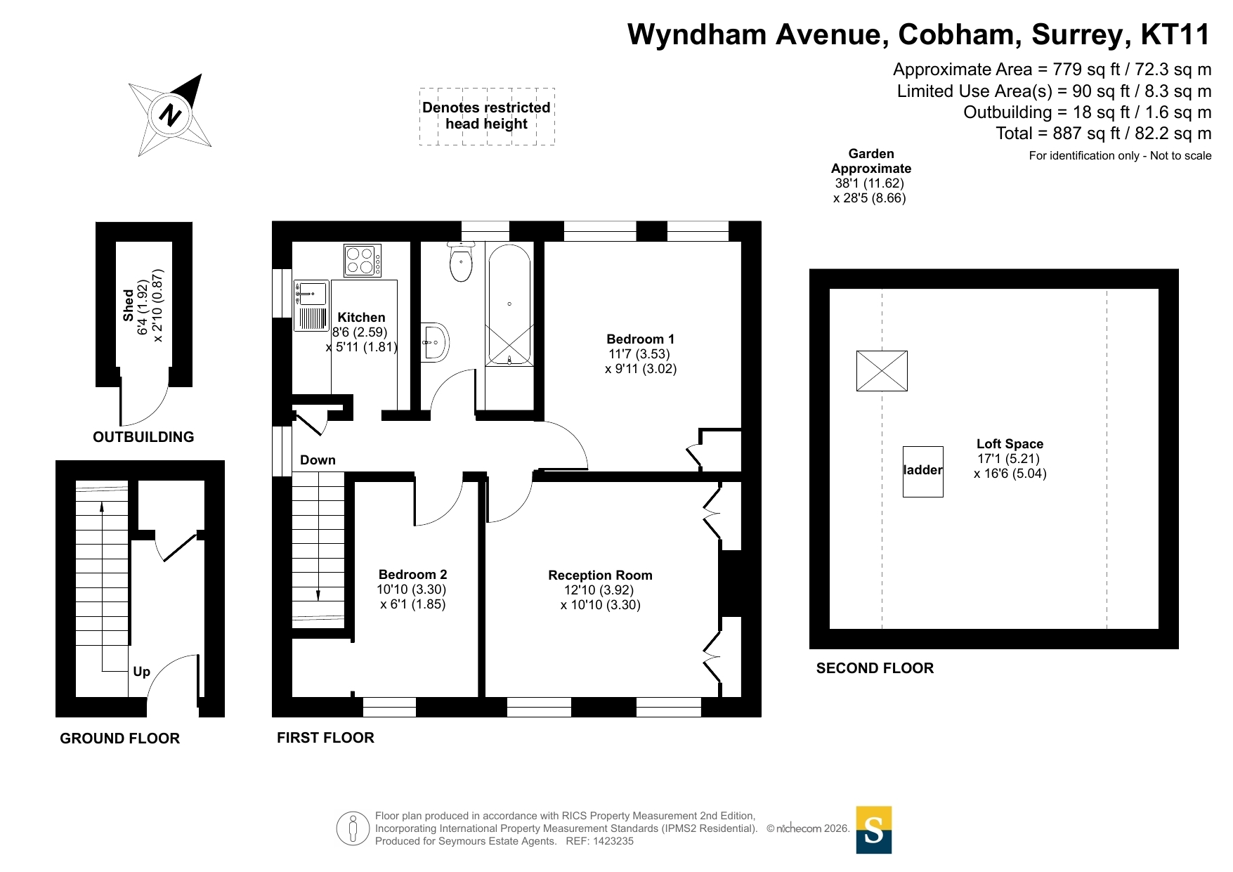 11, Wyndham Avenue, Surrey floorplan