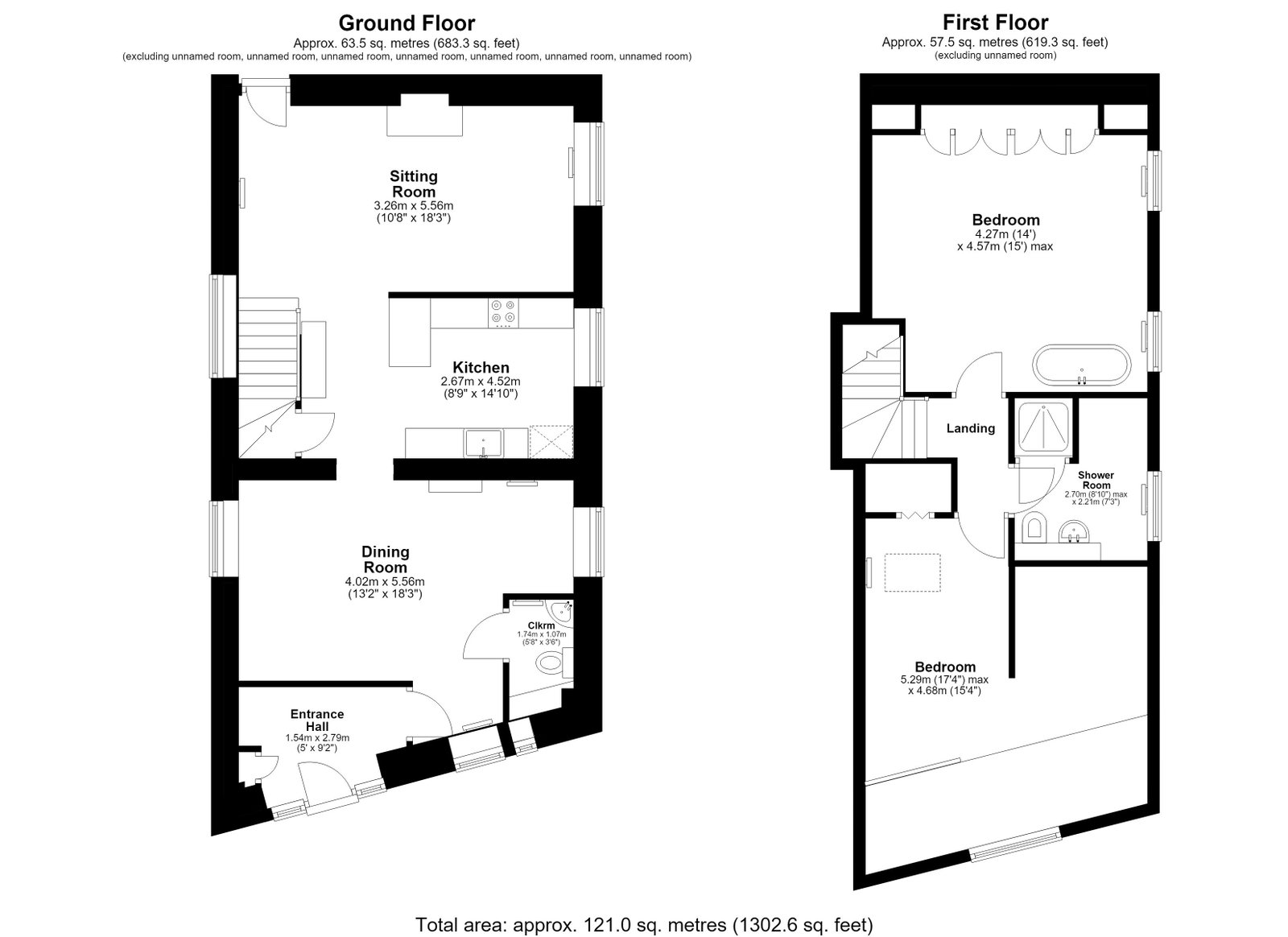 1,The Old Meeting Hall, Bath Road, Tetbury floorplan