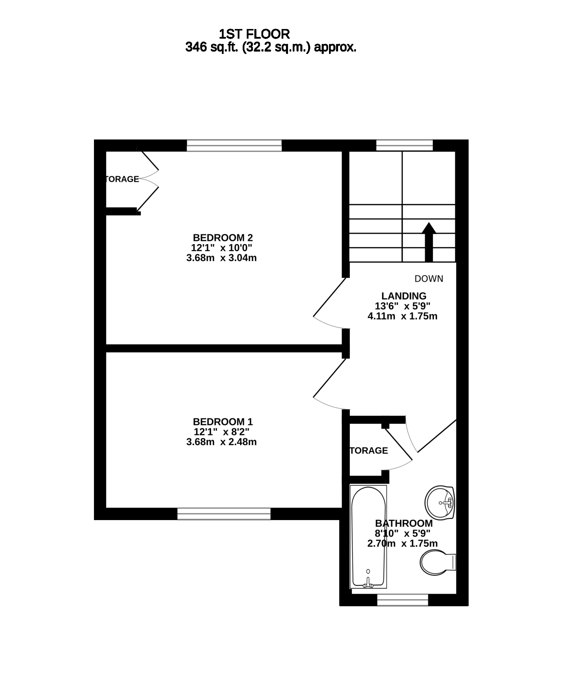 18,Templar Terrace, Ramsey floorplan