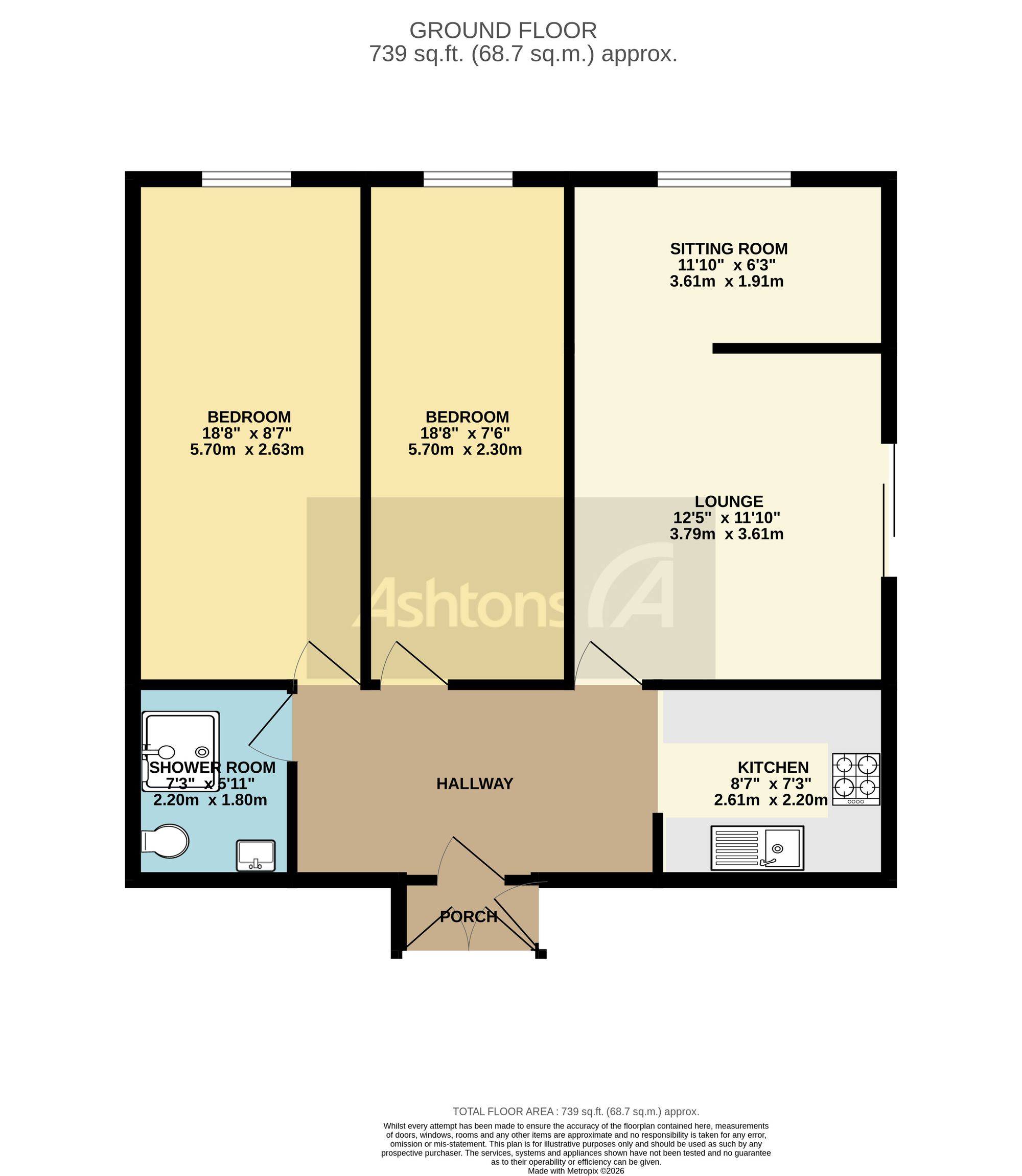 93 Tasman Close, Warrington floorplan
