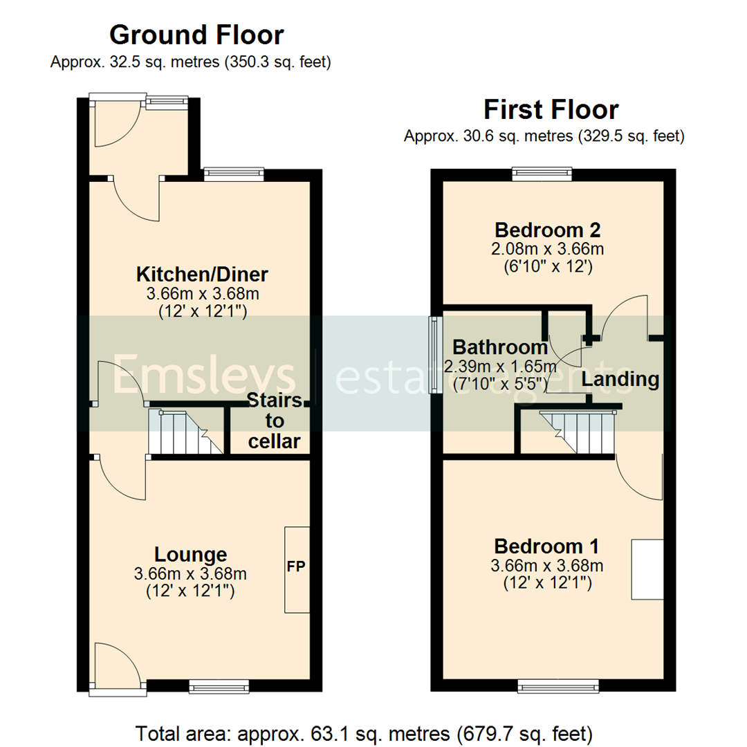 3, Windmill Lane, Leeds floorplan