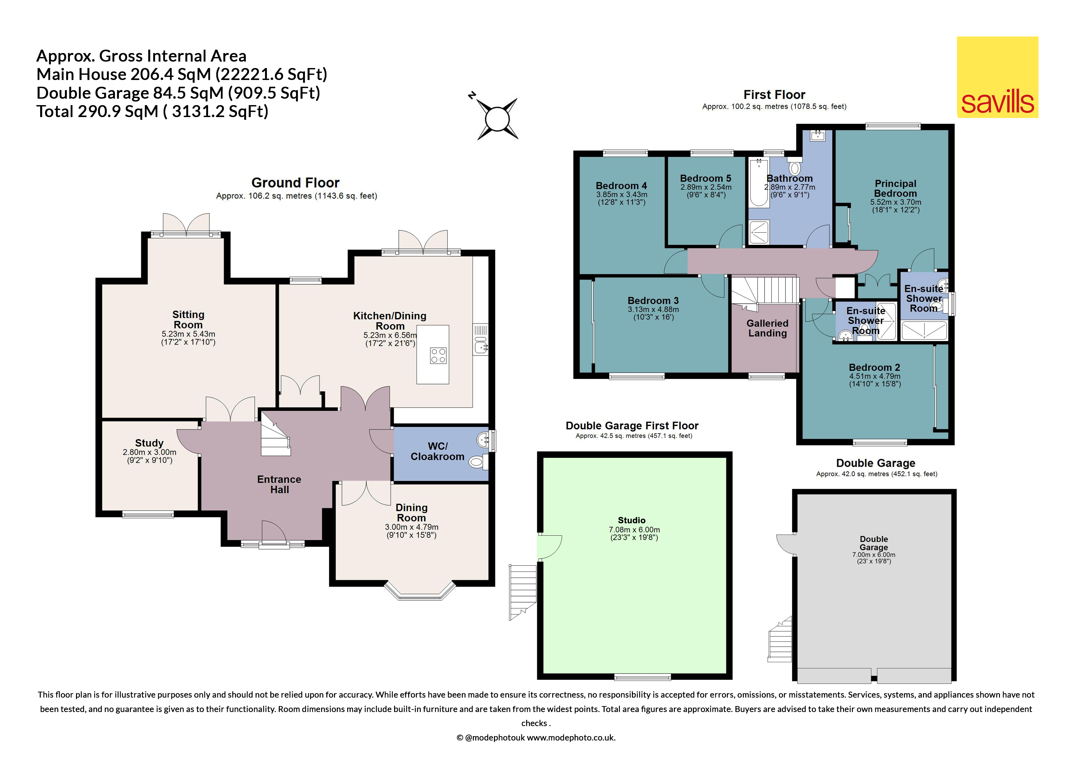 6, Porter Close, Dunmow floorplan