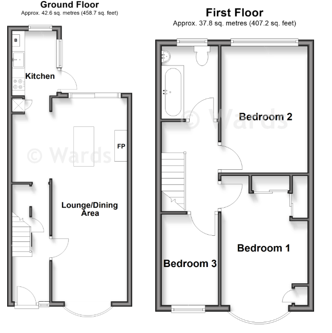161, Montrose Avenue, Welling floorplan