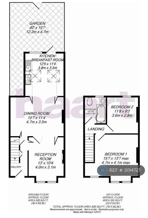 Dupont Road, Raynes Park, London floorplan