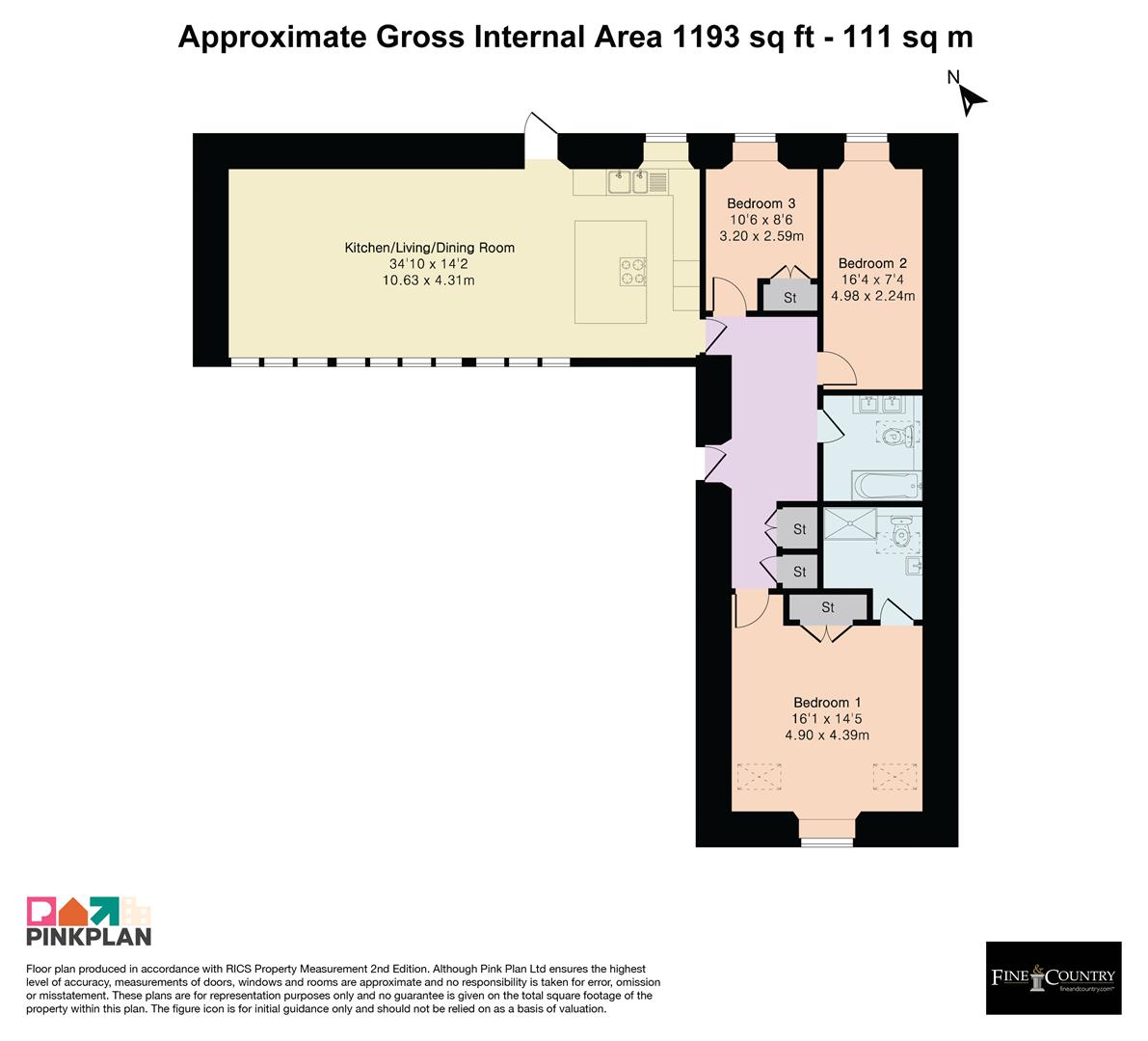 The Stables, 39, Yew Tree Close, Launton floorplan