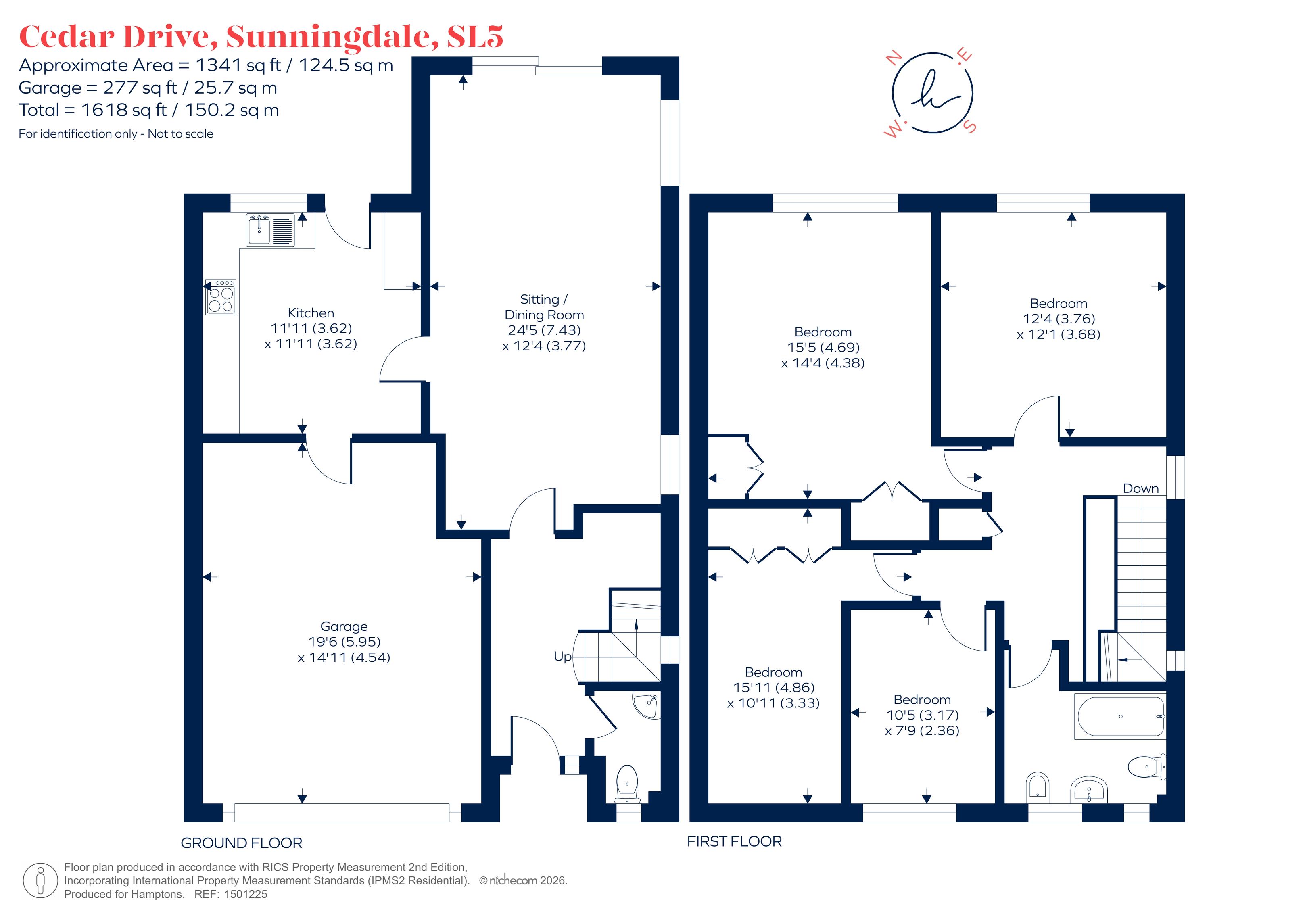 80, Cedar Drive, Sunningdale floorplan