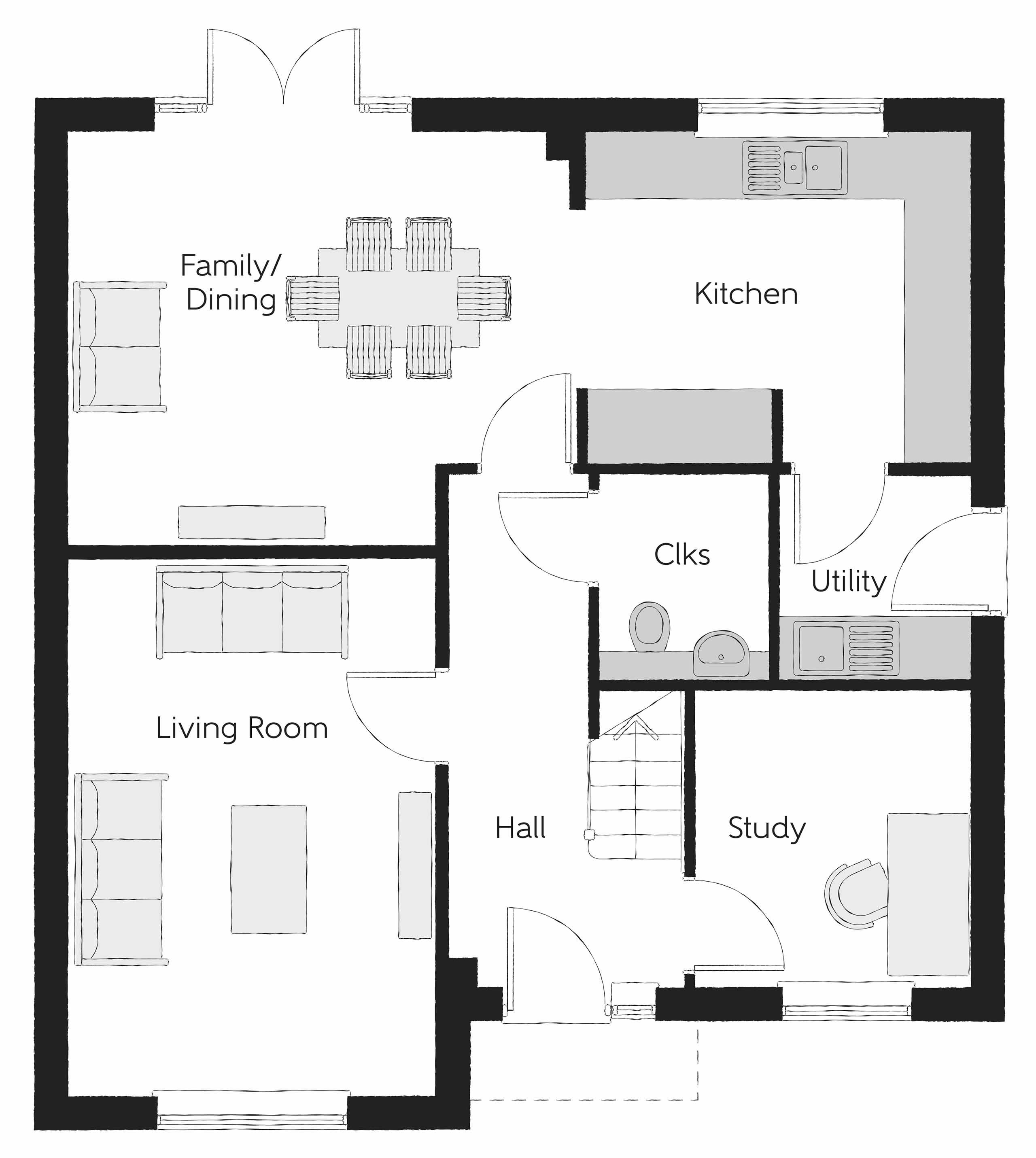 290, Mill Road, Sharnbrook floorplan