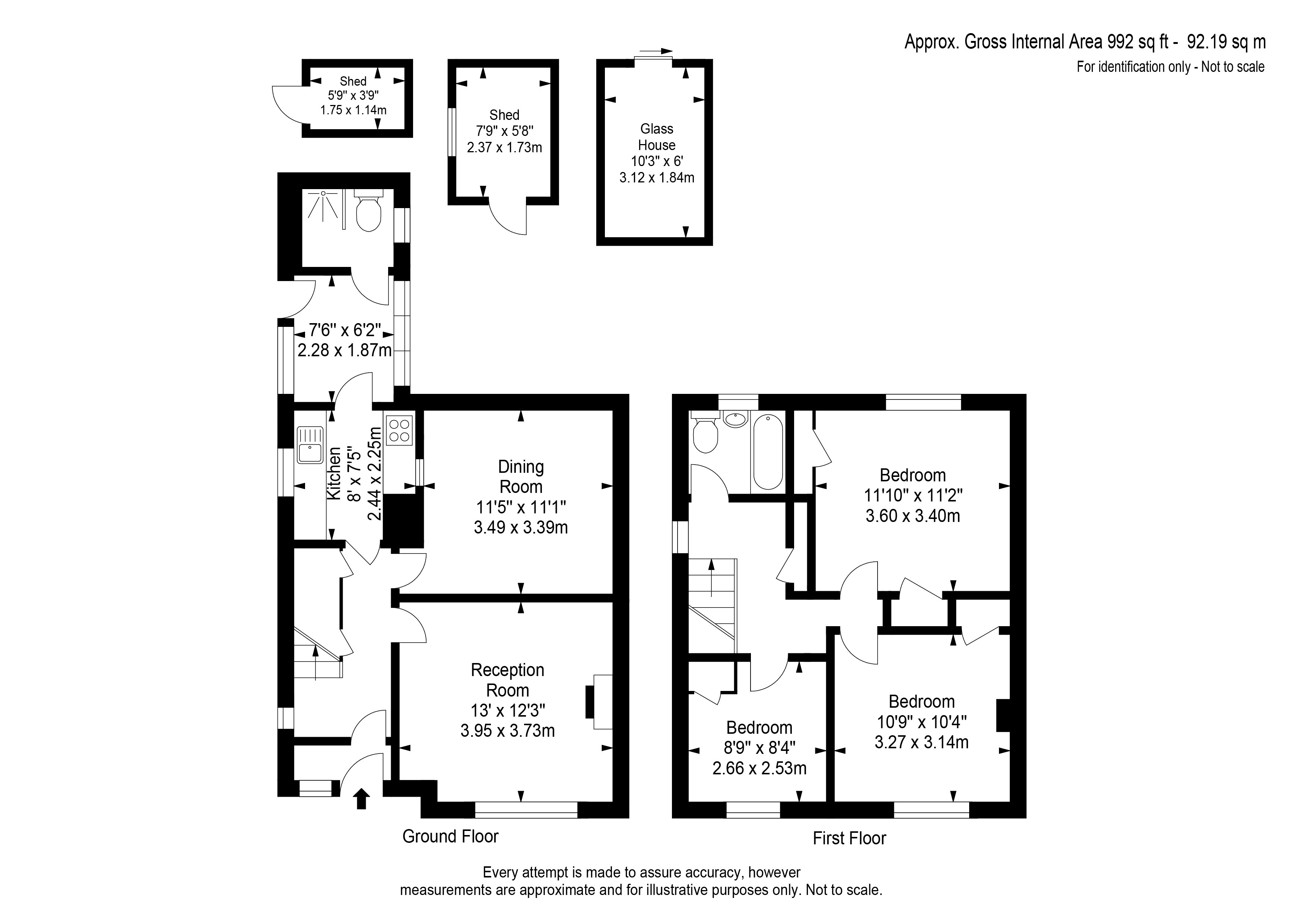 Rutson Road, West Byfleet floorplan