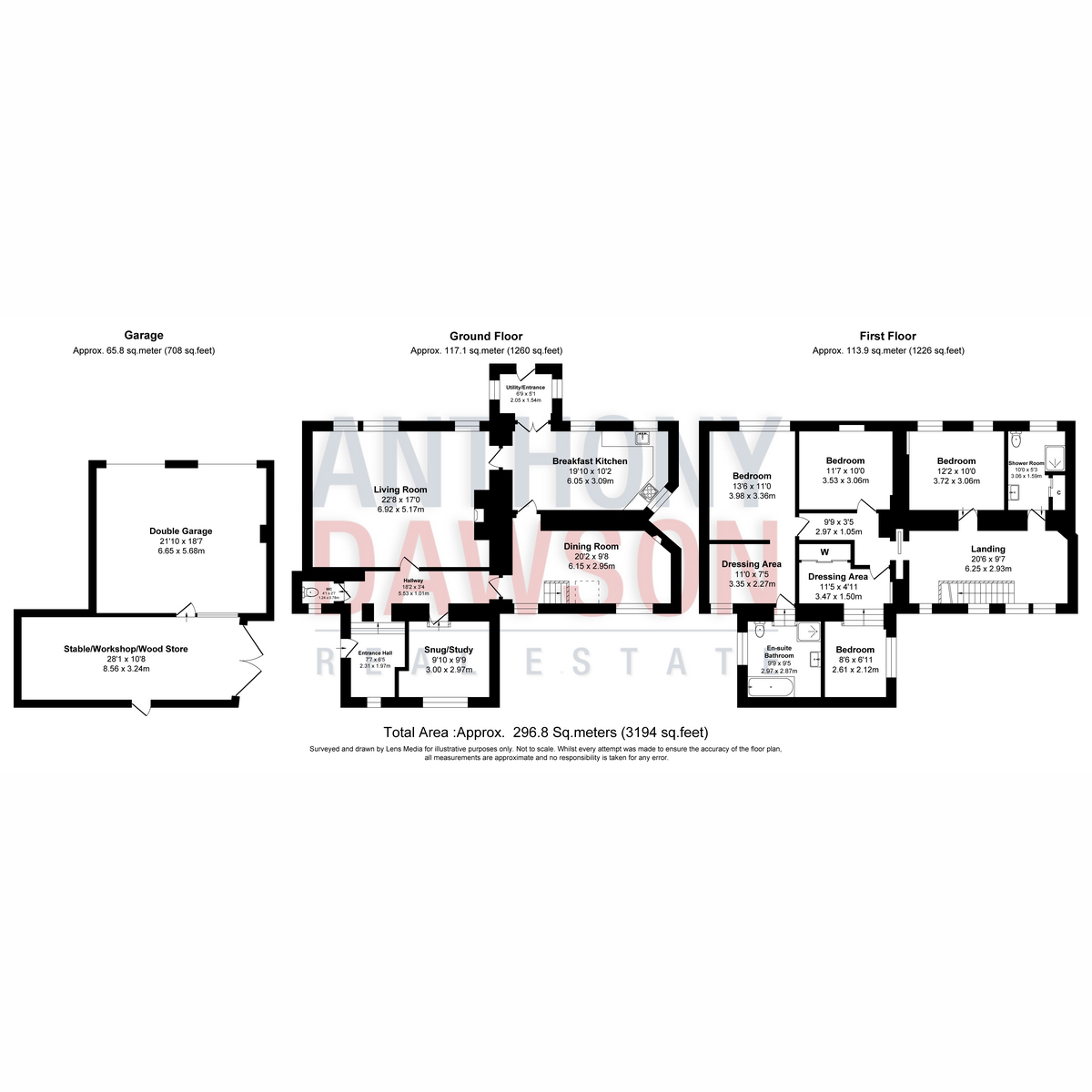 Water Meetings Farm House, Gisburn Road, Nelson floorplan
