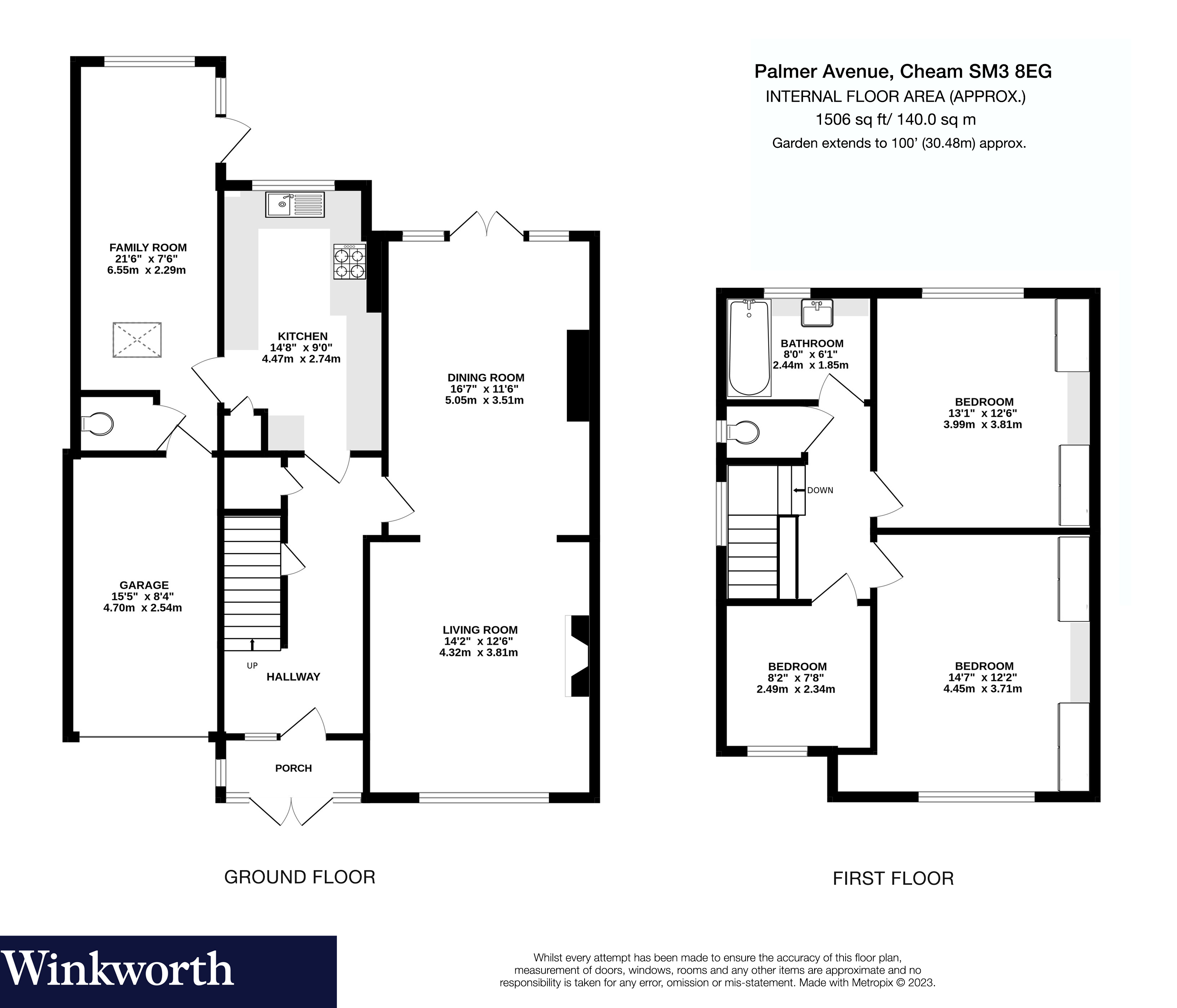 Palmer Avenue, Cheam, Sutton SM3, 3 bedroom semidetached house for