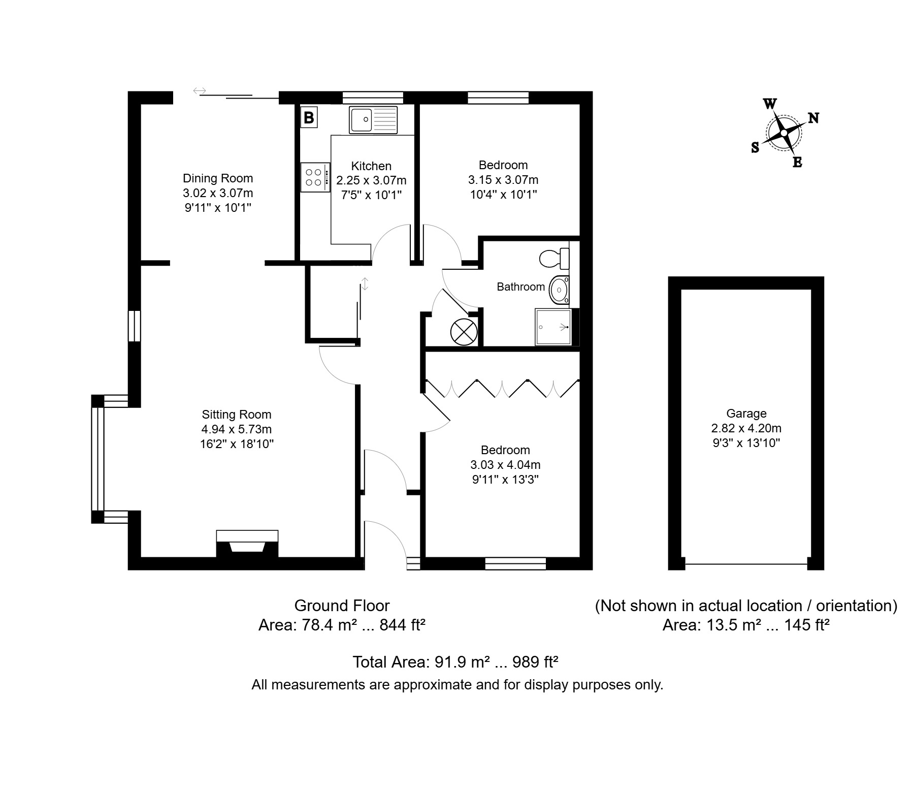 24 Cross Lane Gardens, Ticehurst floorplan