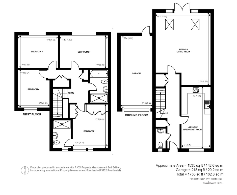 42, Lorimer Avenue, Cranleigh floorplan