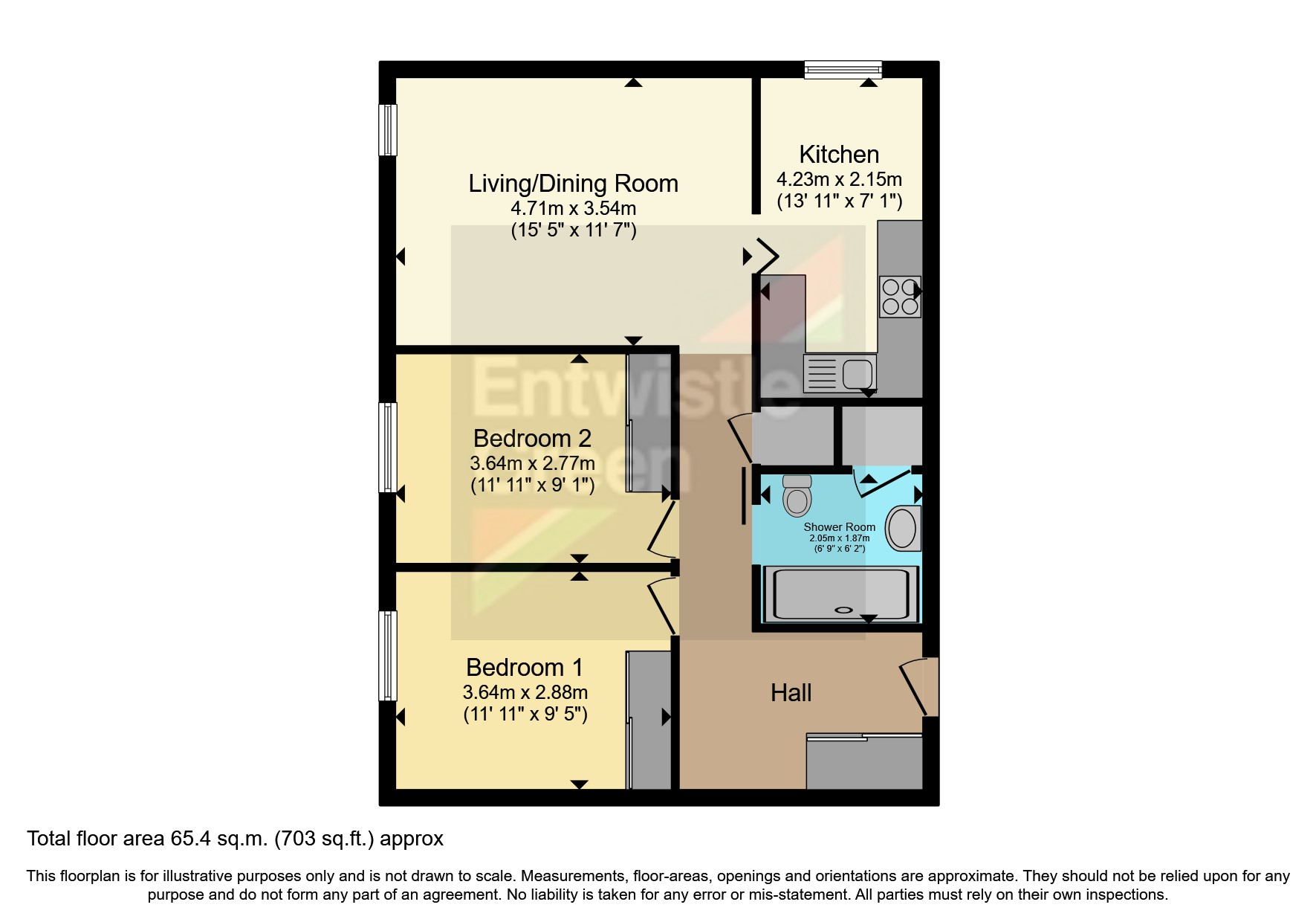 Oakhill Park, Liverpool L13, 2 bedroom flat for sale 61805964