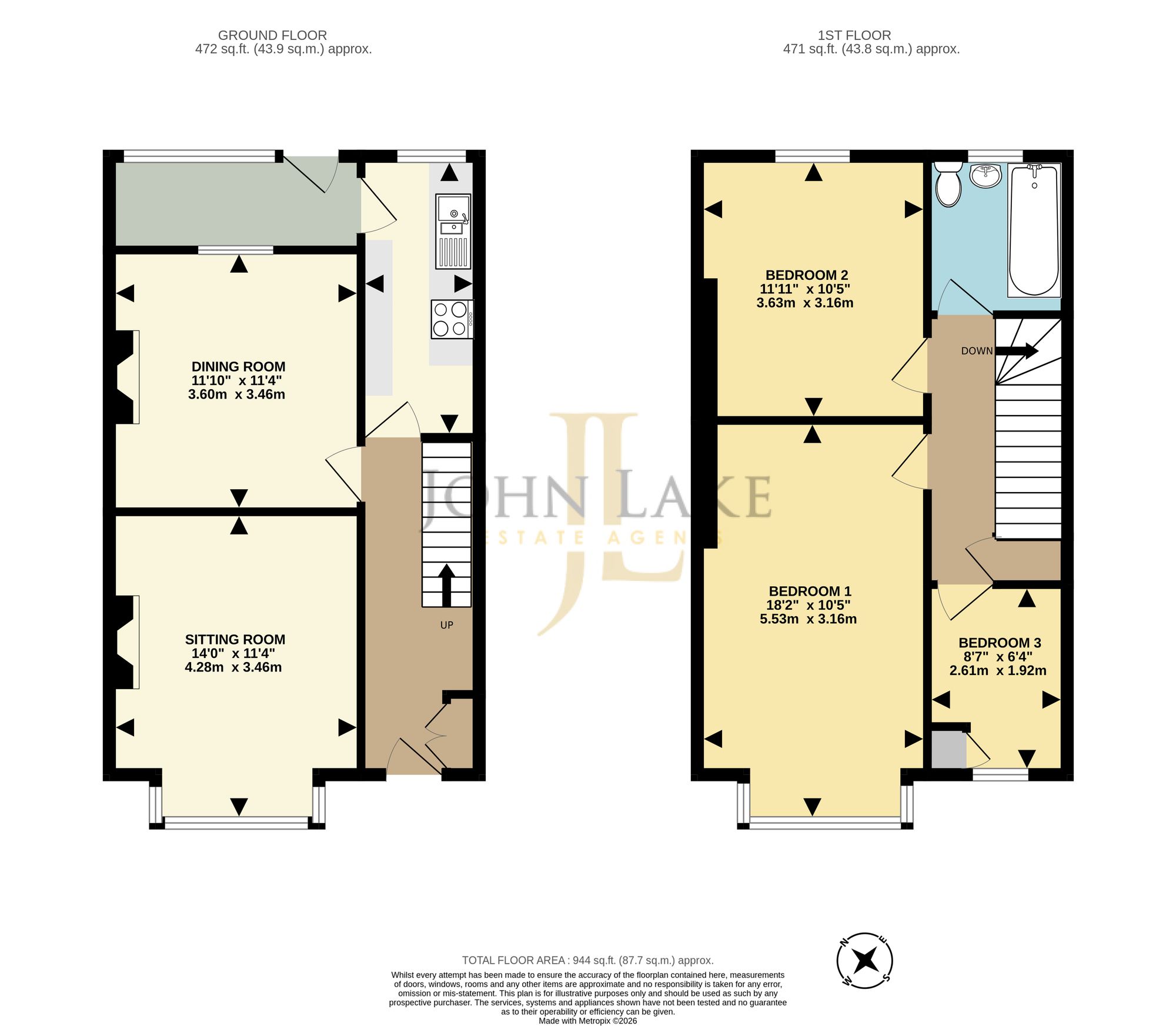 16 Egerton Road, Torquay floorplan