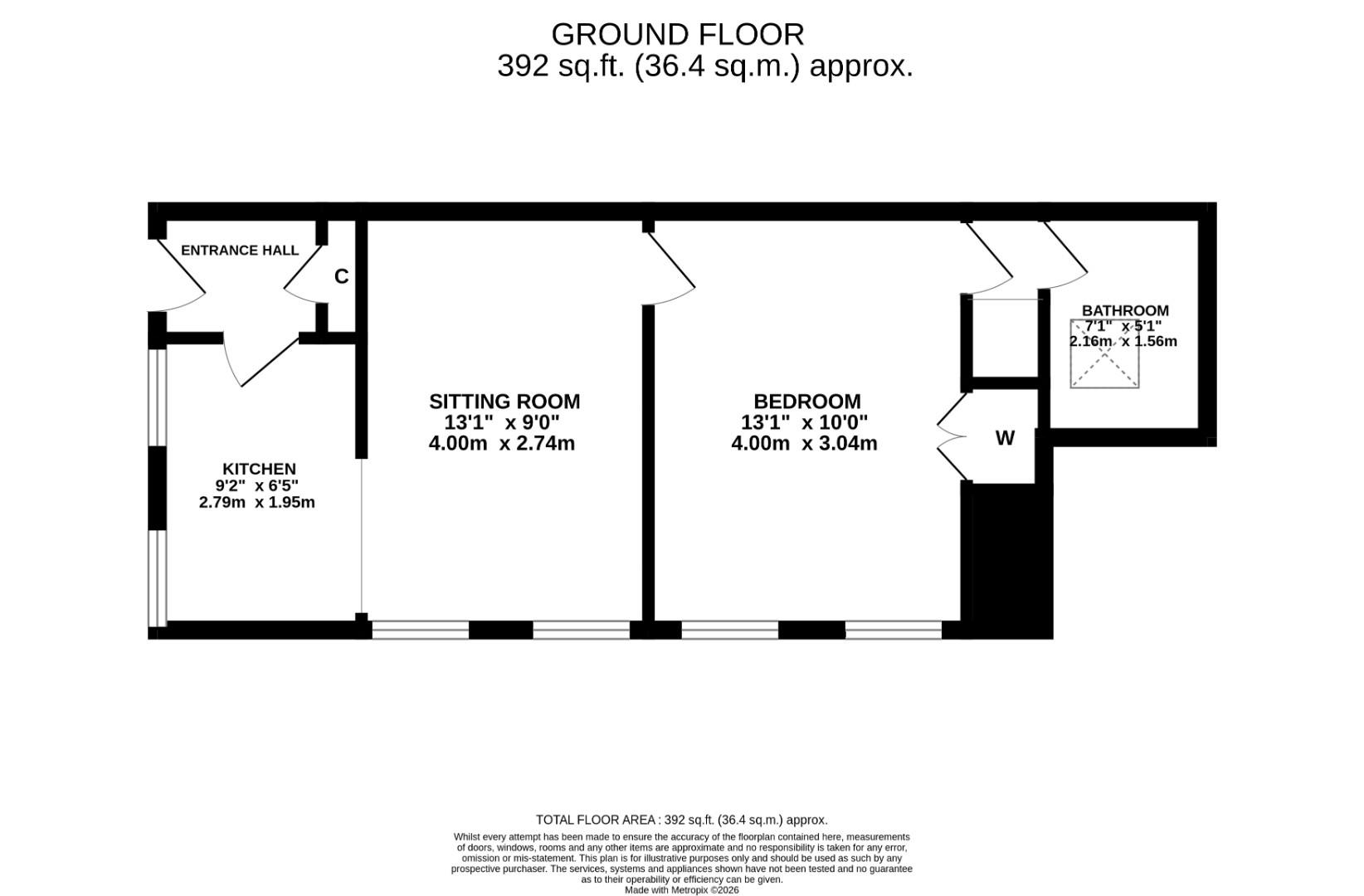 7, Bridewell Lane, Tenterden floorplan