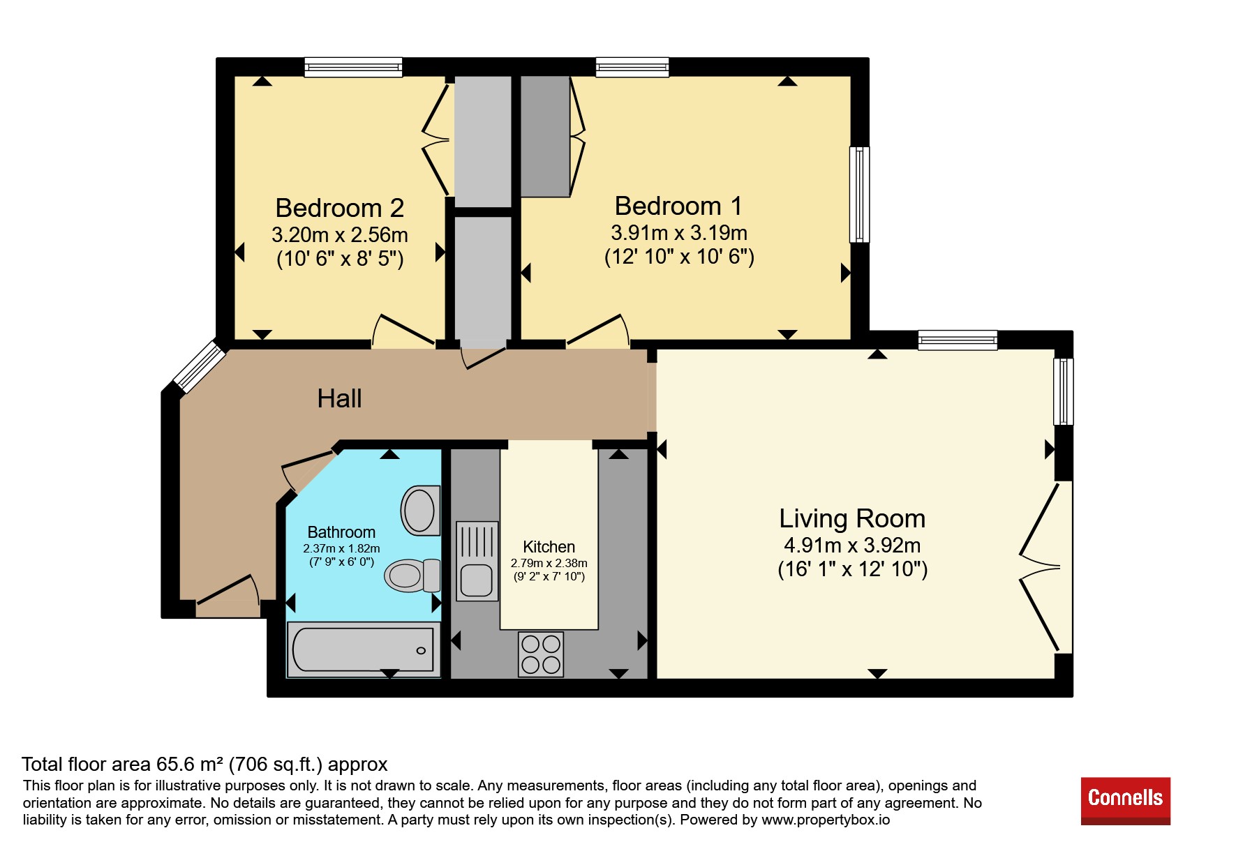 43, Mansfield Drive, Sittingbourne floorplan
