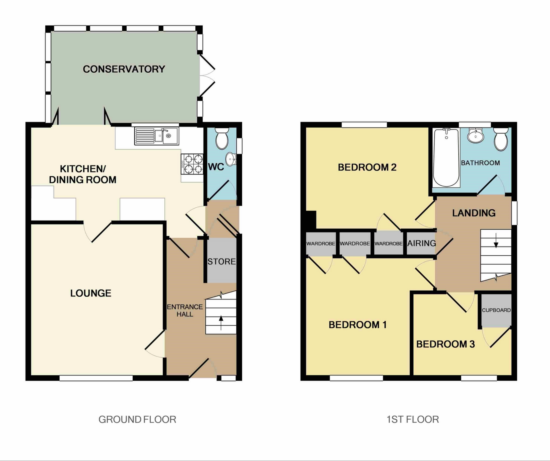 Edinburgh Drive, Exwick, EX4 floorplan