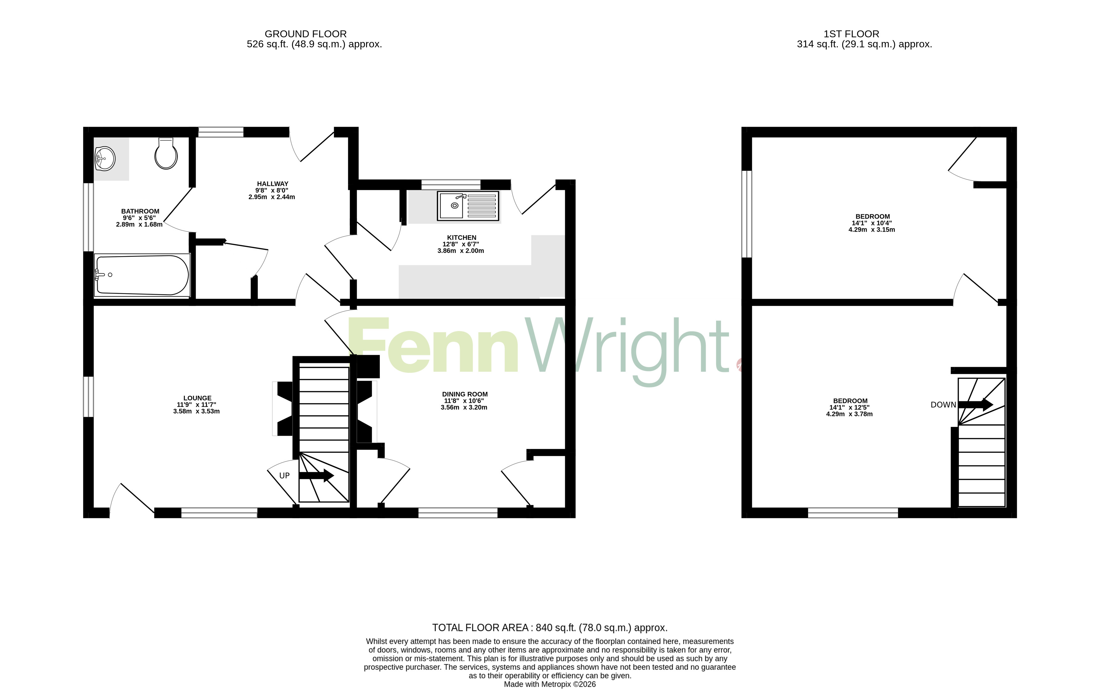 Rosedale Cottage,, The Street, Maldon floorplan
