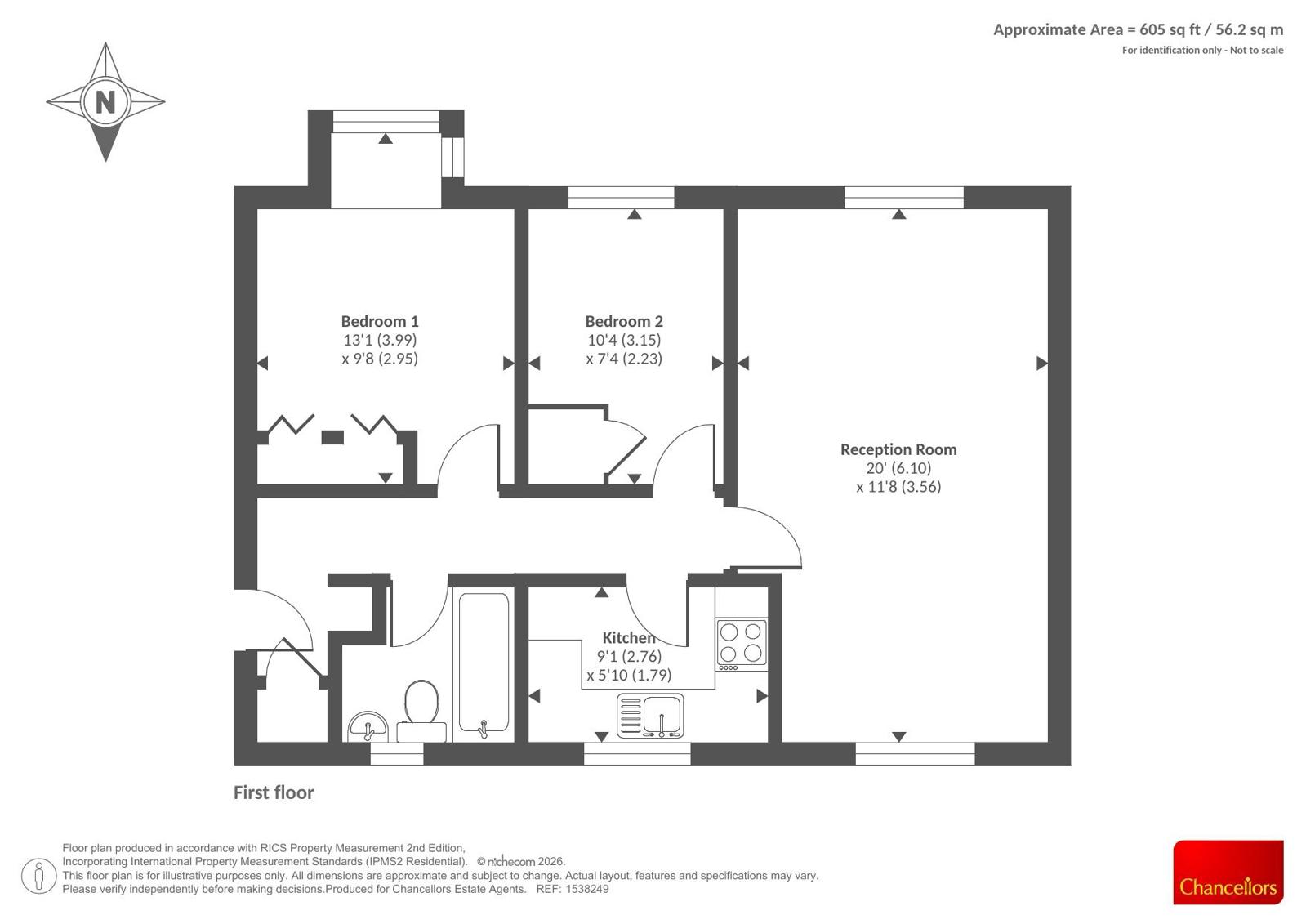 Middle Furlong, Didcot floorplan