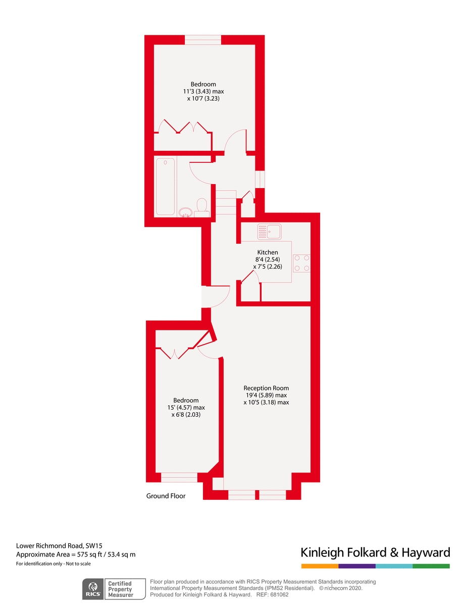 FFF, 88, Lower Richmond Road, London floorplan