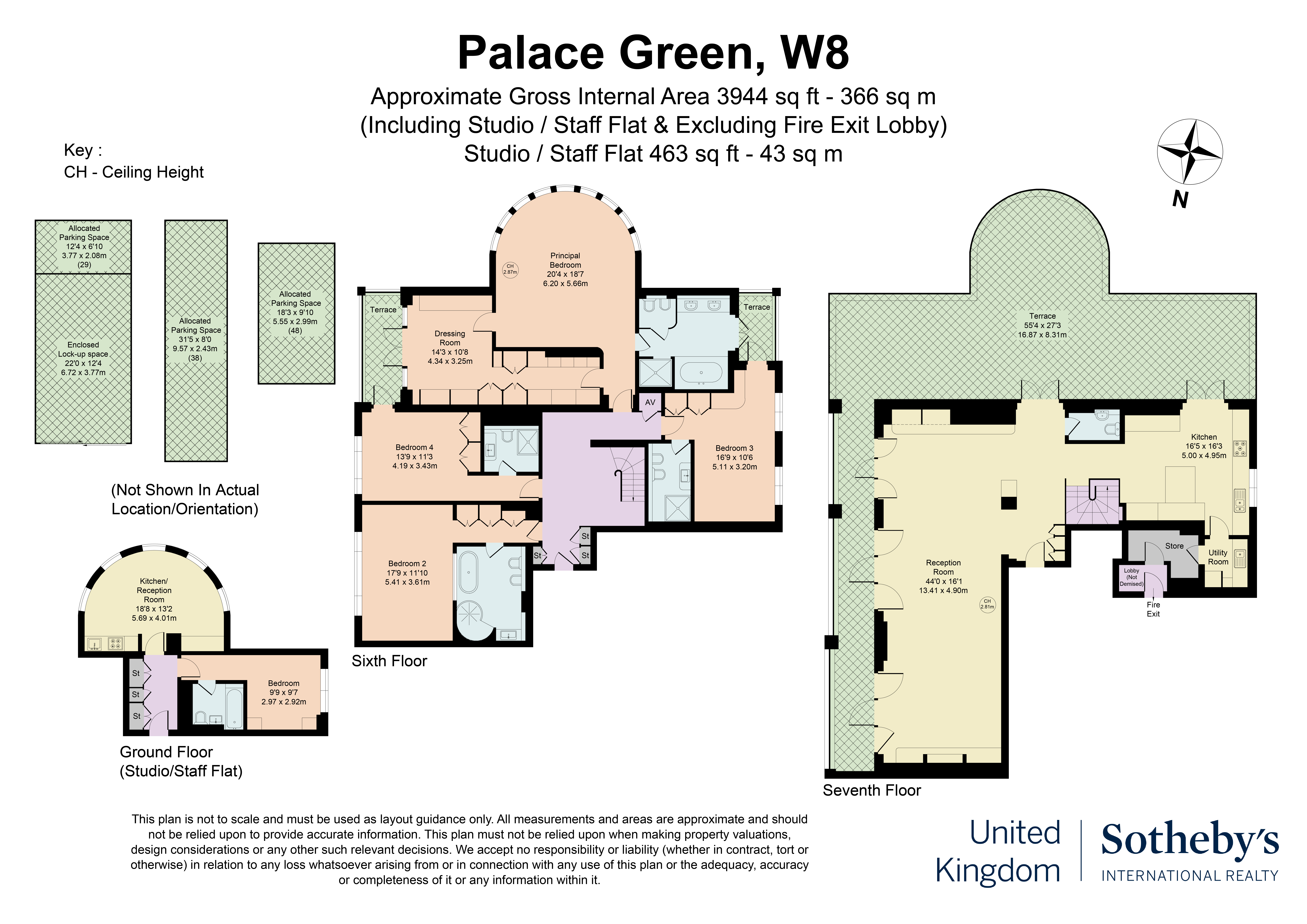 Palace, Palace Green, London floorplan