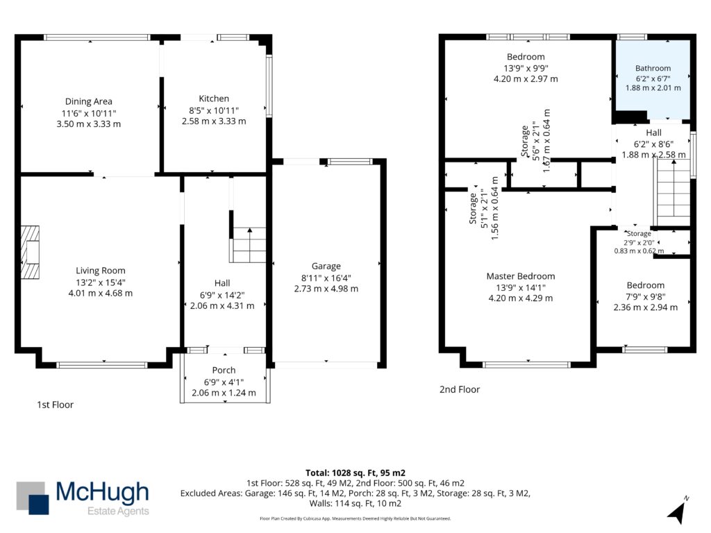 7, Heather Avenue, Clydebank floorplan