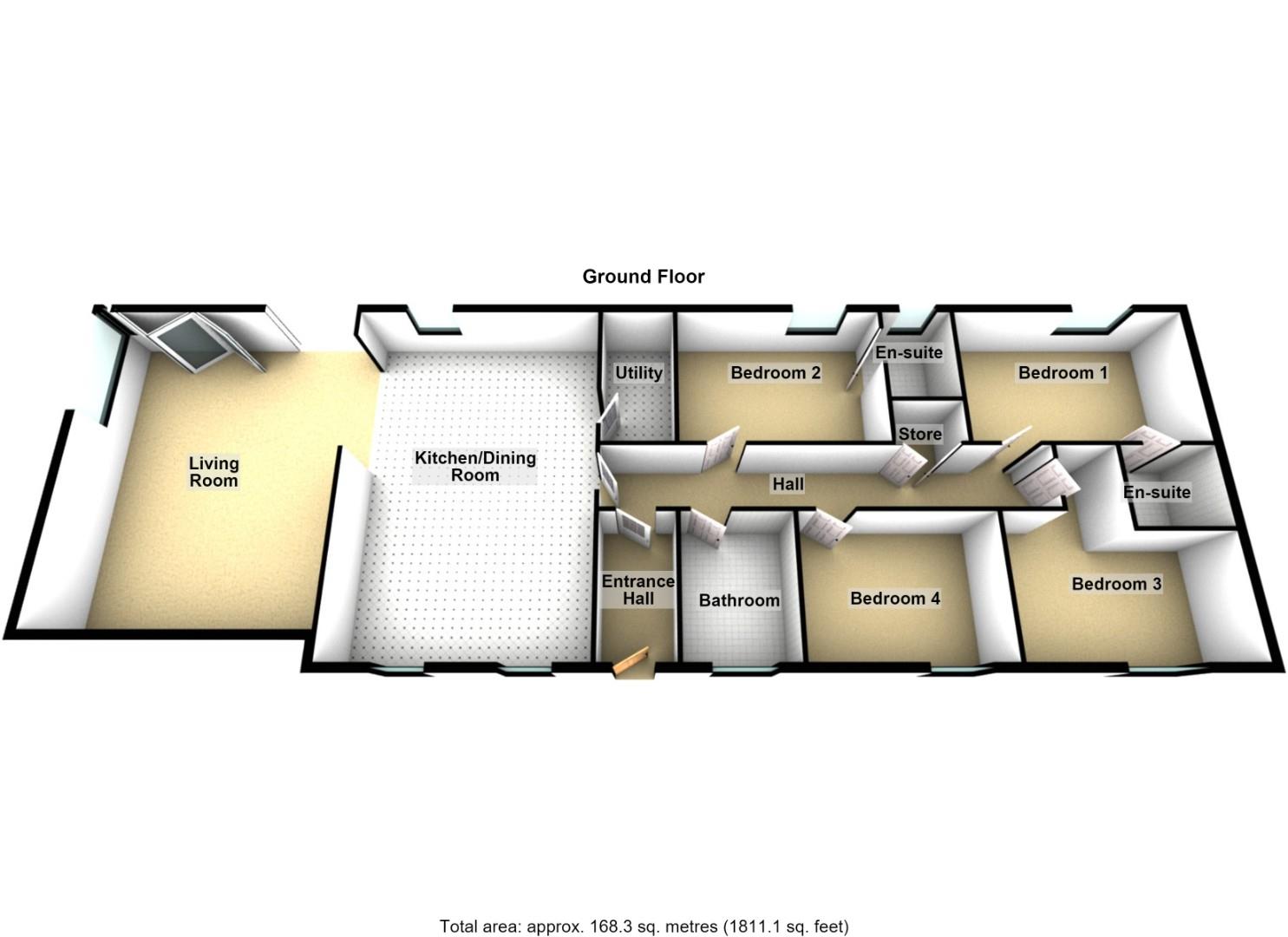 Middlemoor Farm, Longhirst, Morpeth floorplan