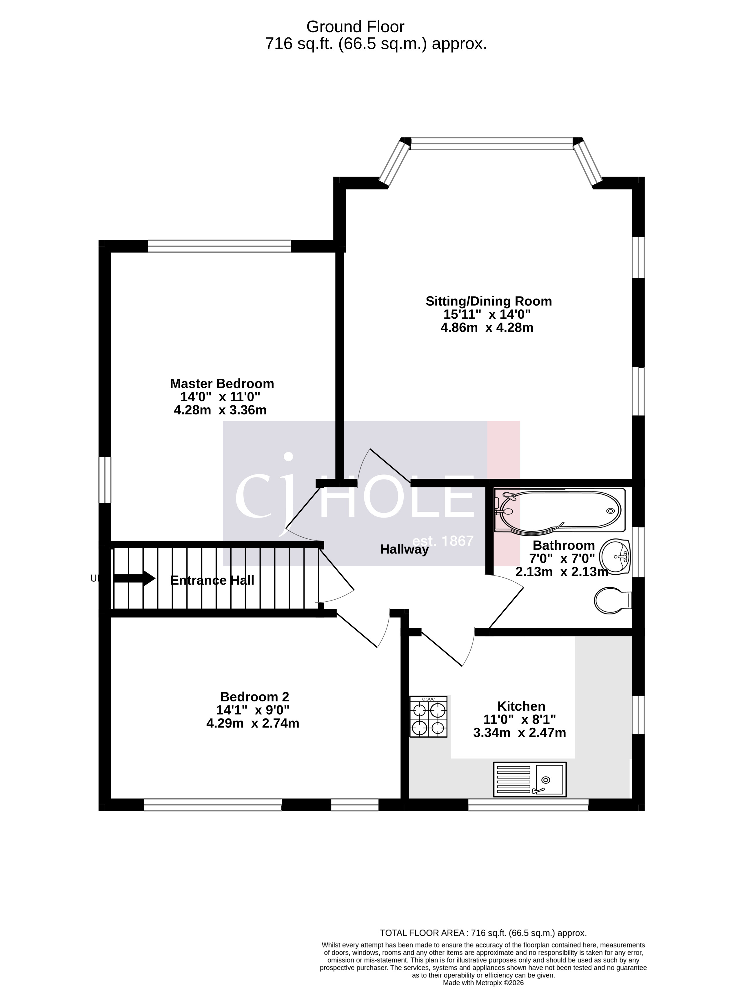 22A,, Uphill Road South, Somerset floorplan