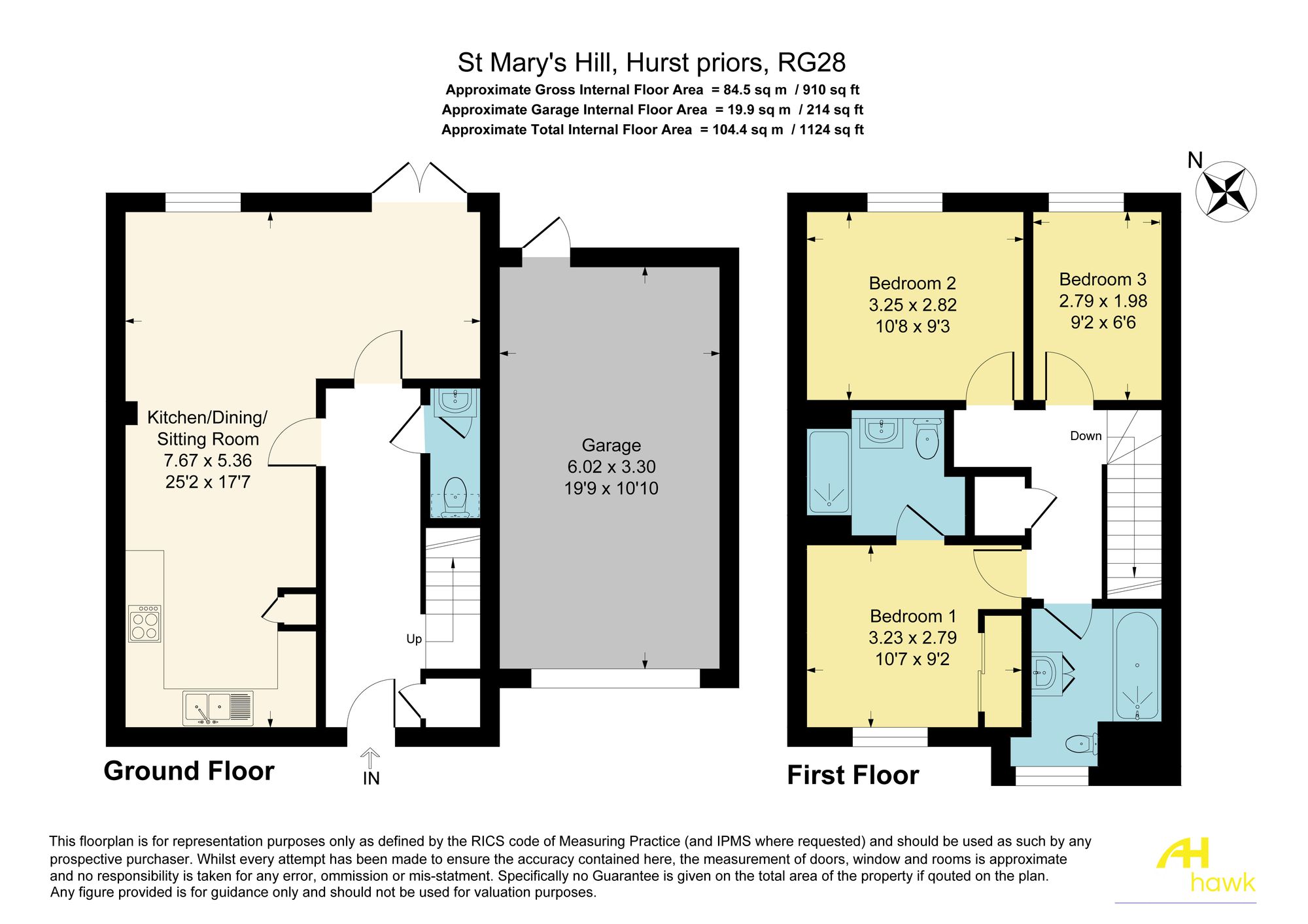 9 St. Marys Hill, Whitchurch floorplan