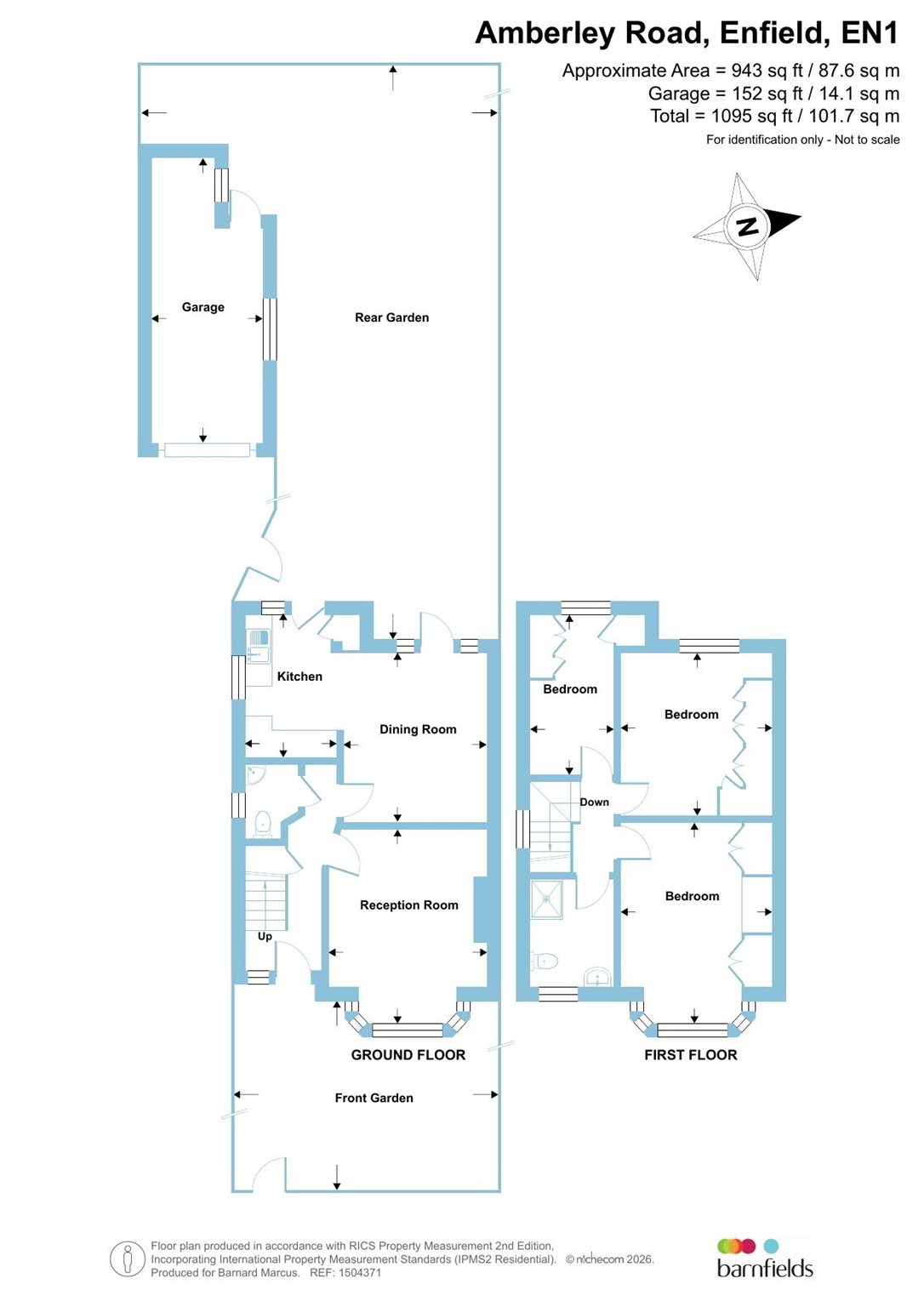 120, Amberley Road, ENFIELD floorplan